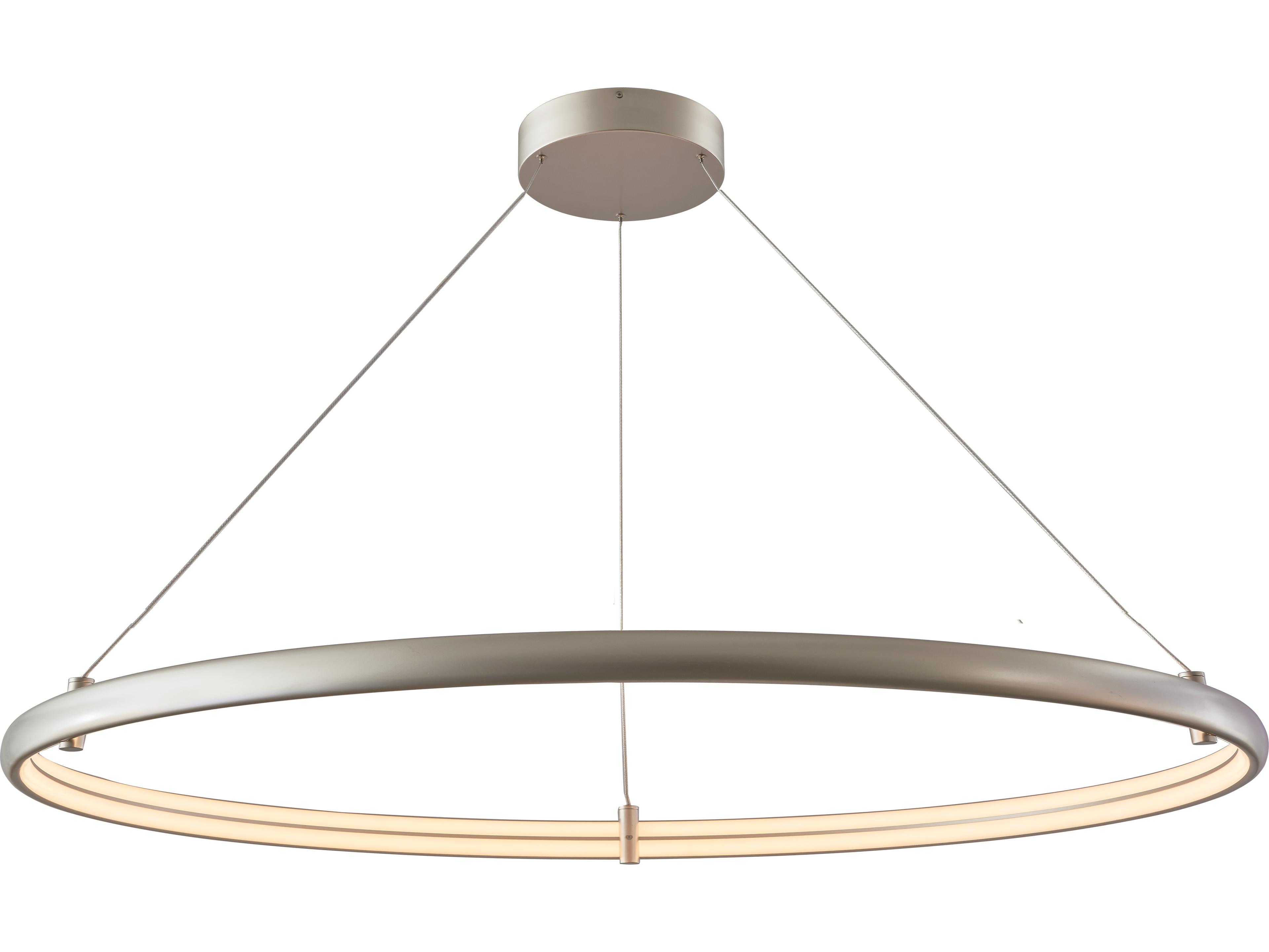 Lighting Sling XLarge Dual Band Ring Pendant Modern LED Fixture