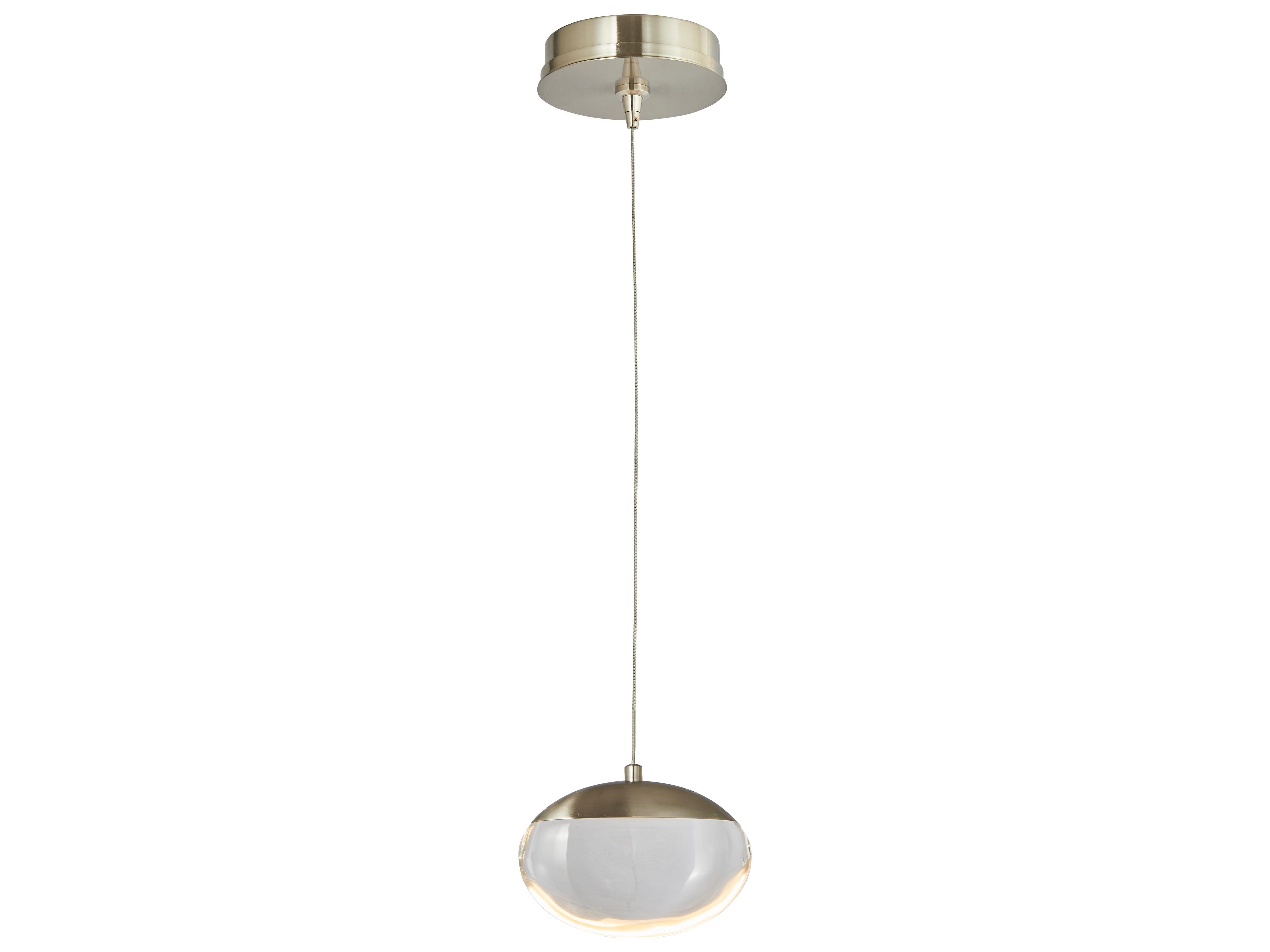Lighting Athena Pendant Light in Brushed Nickel