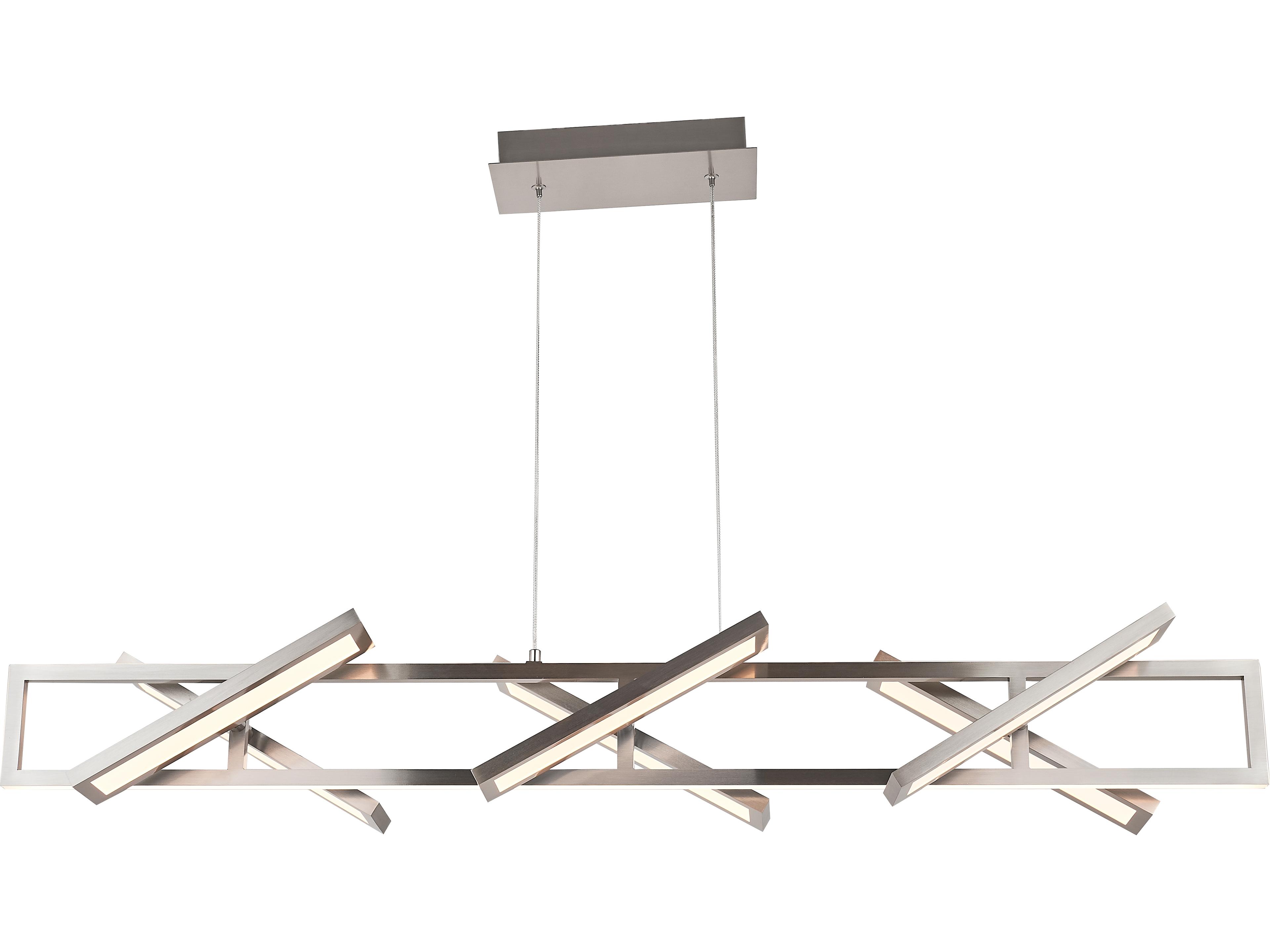 Lighting Helix Linear Pendant Rectangular LED Suspension