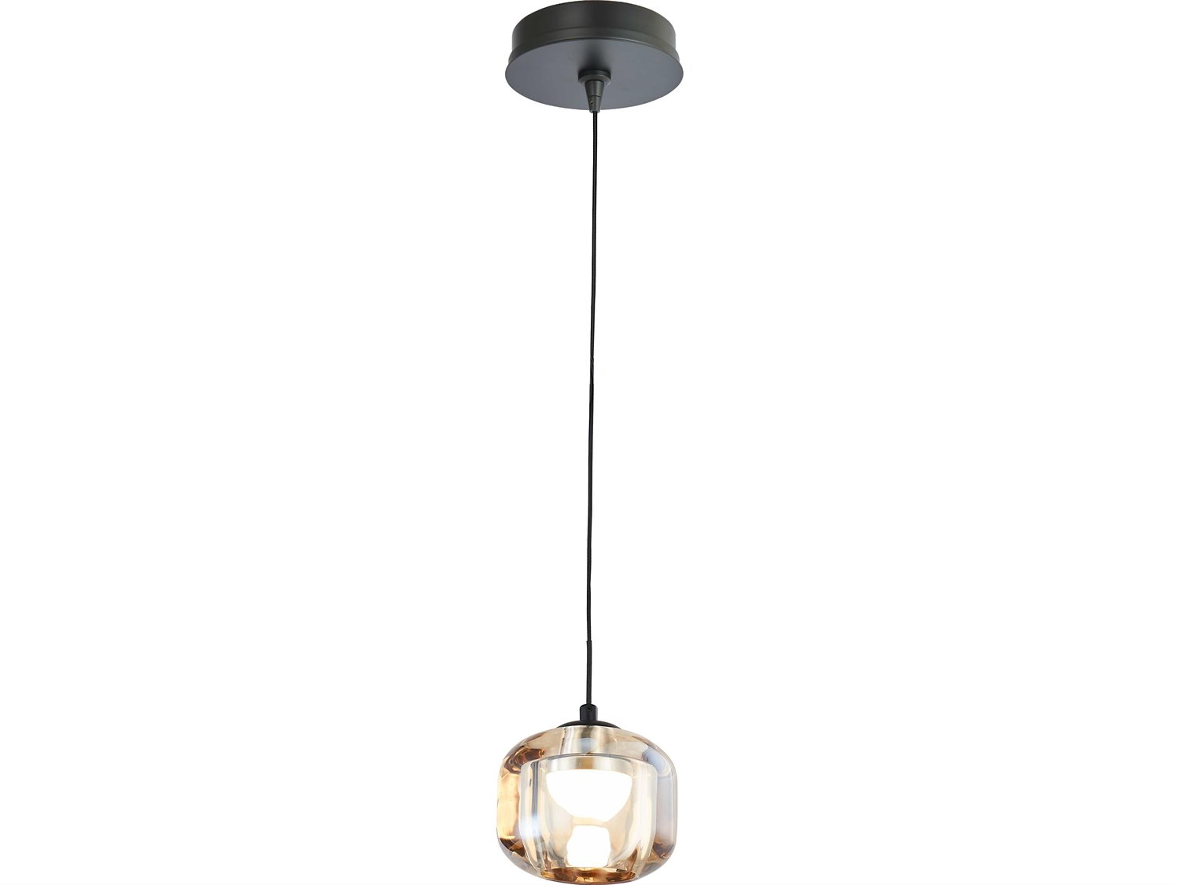 Geo Pendant Light Matte Black Mini Modern