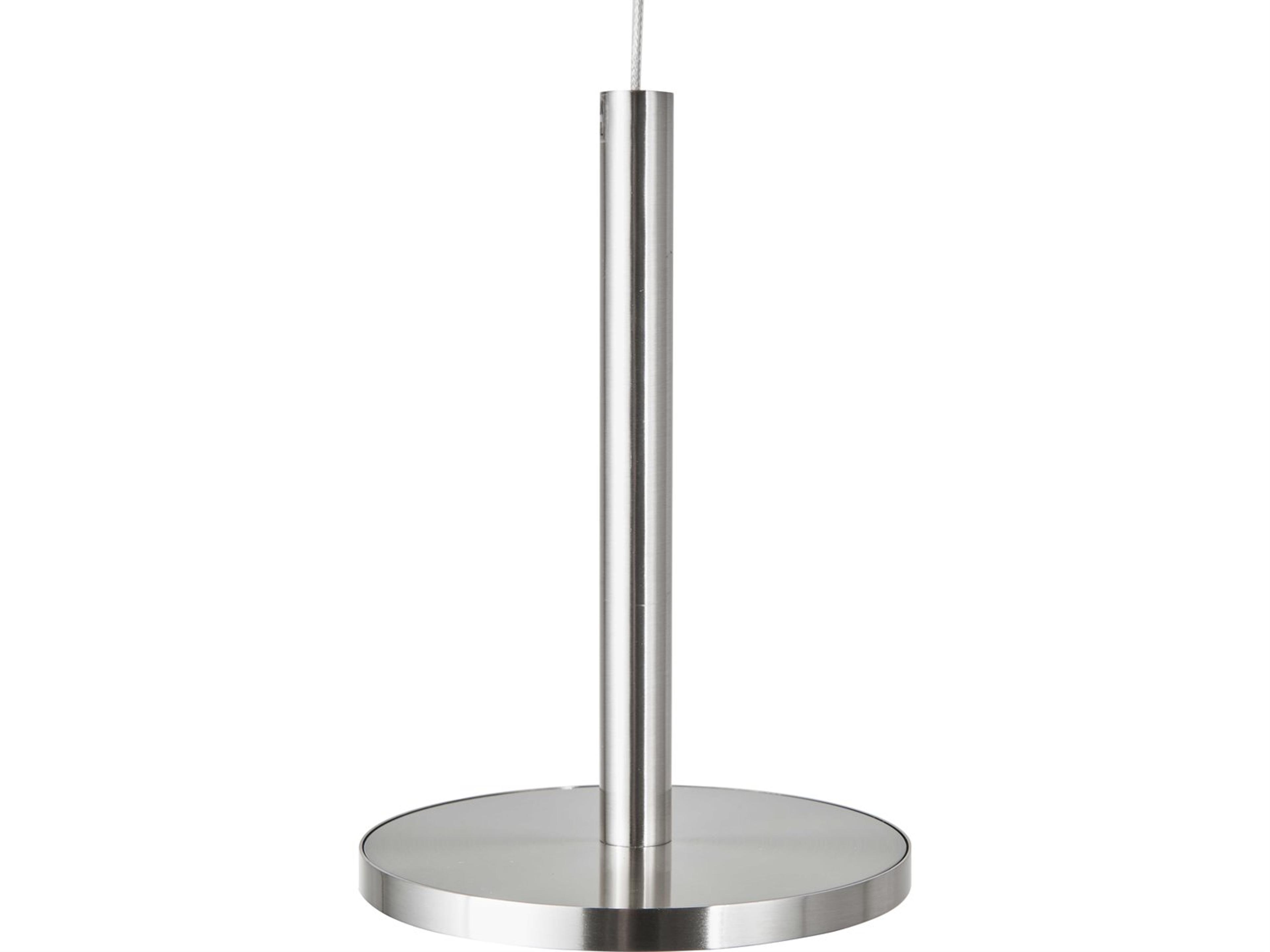 Abra Flip 1-Light Brushed Nickel Round Mini Pendant