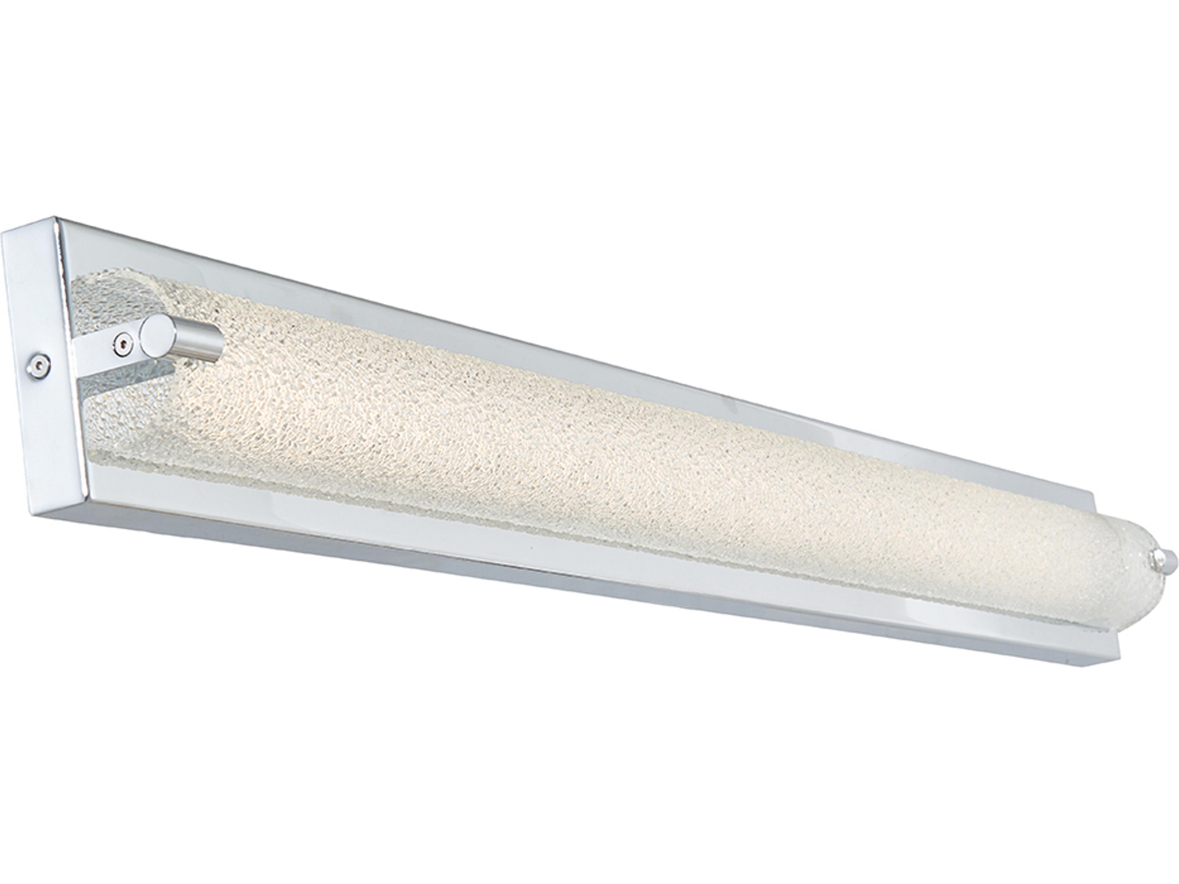 Abra Veil 1-Light Chrome Vanity Light