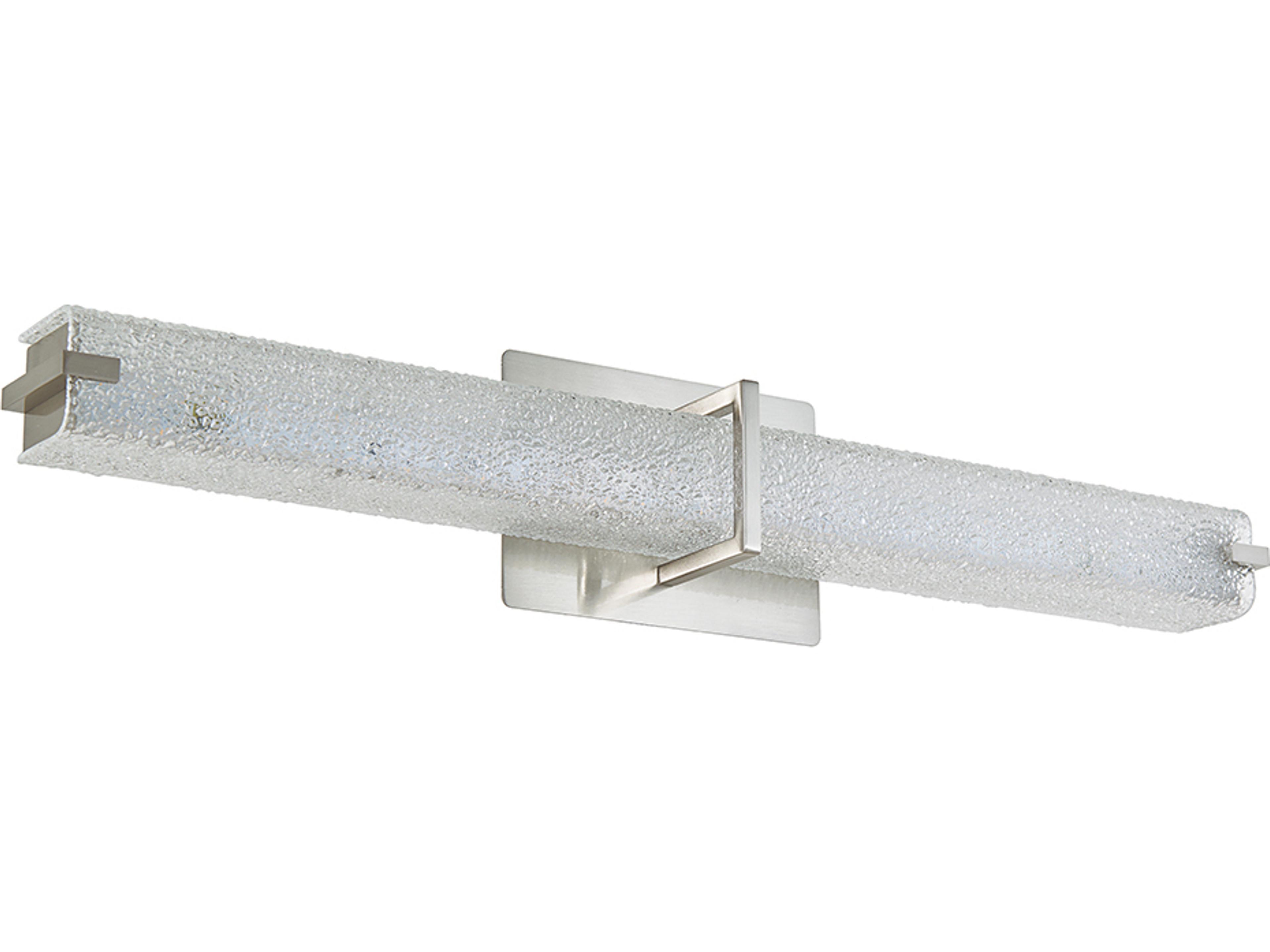 Abra Squire 1-Light Brushed Nickel Vanity Light