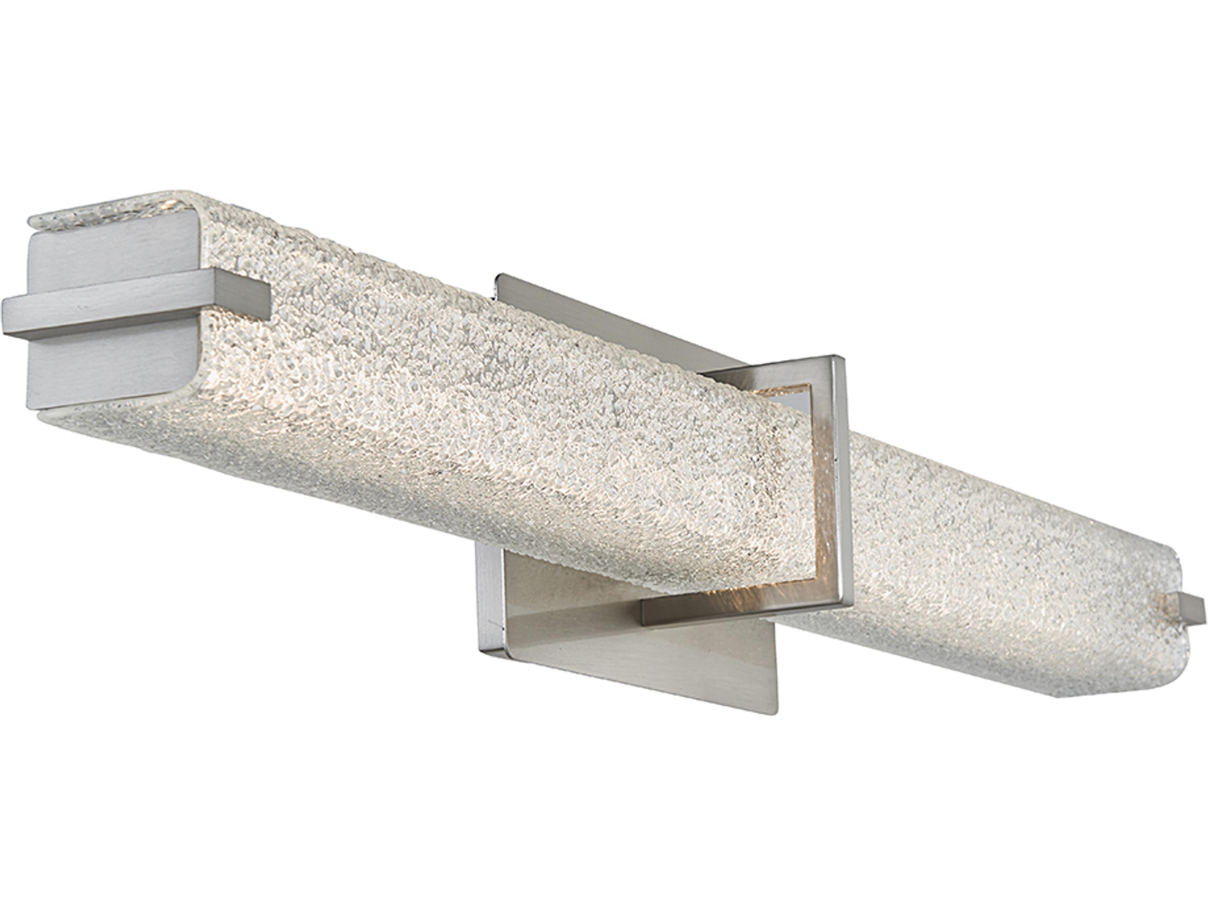 Abra Squire 1-Light Brushed Nickel Vanity Light