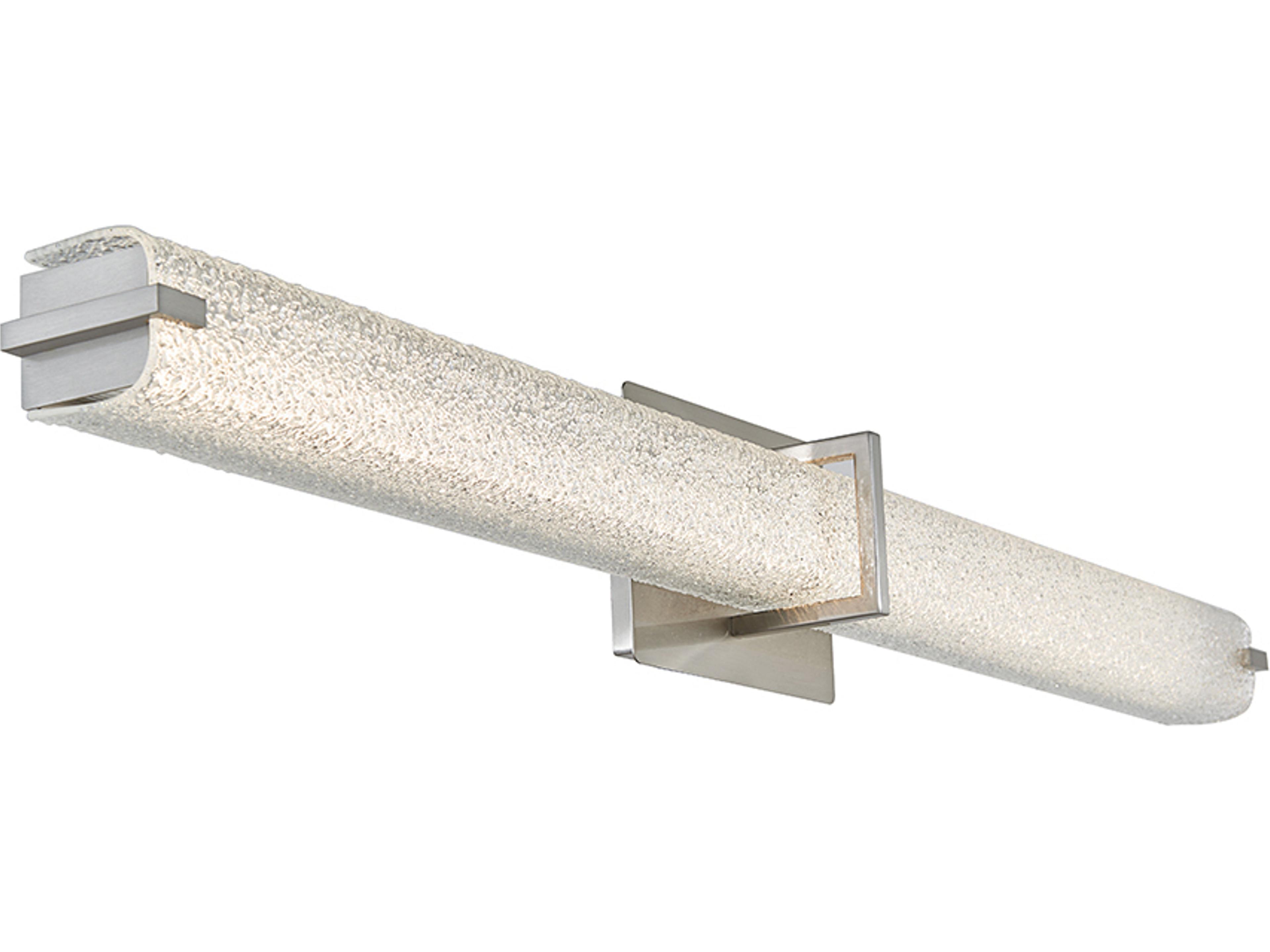 Abra Squire 1-Light Brushed Nickel Vanity Light