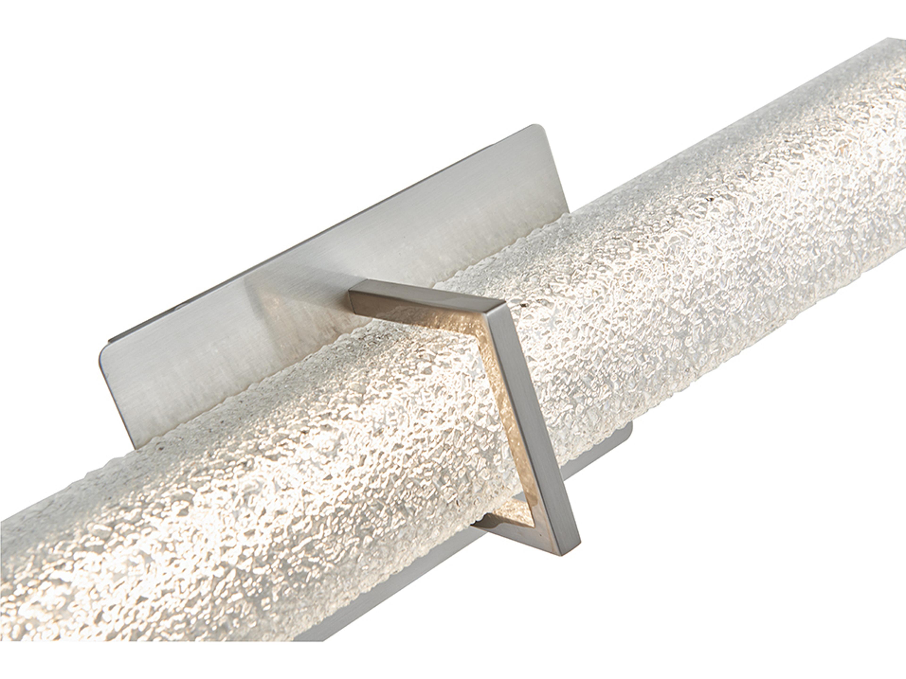 Abra Squire 1-Light Brushed Nickel Vanity Light