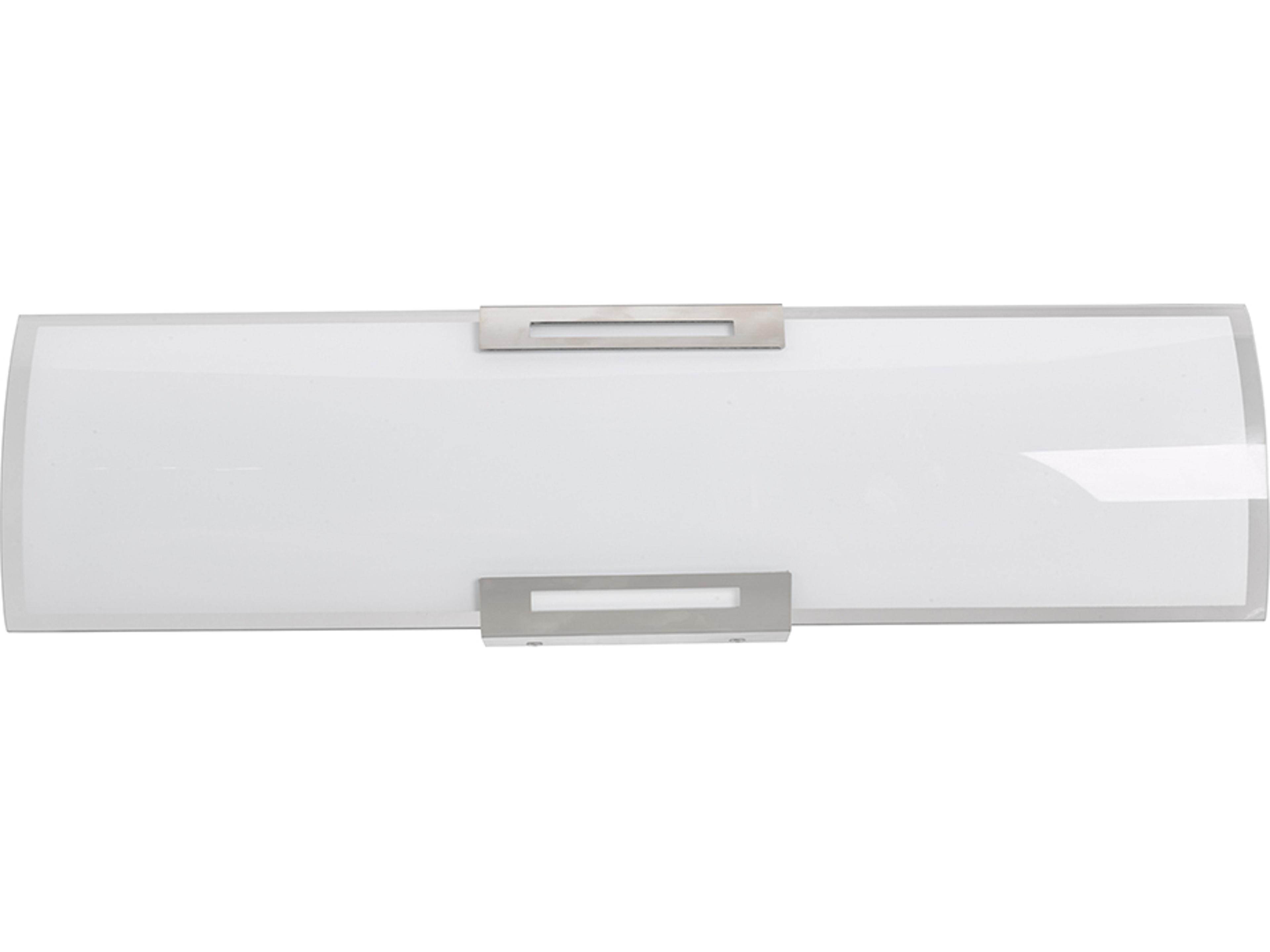 Abra Allure 1-Light Brushed Nickel Vanity Light