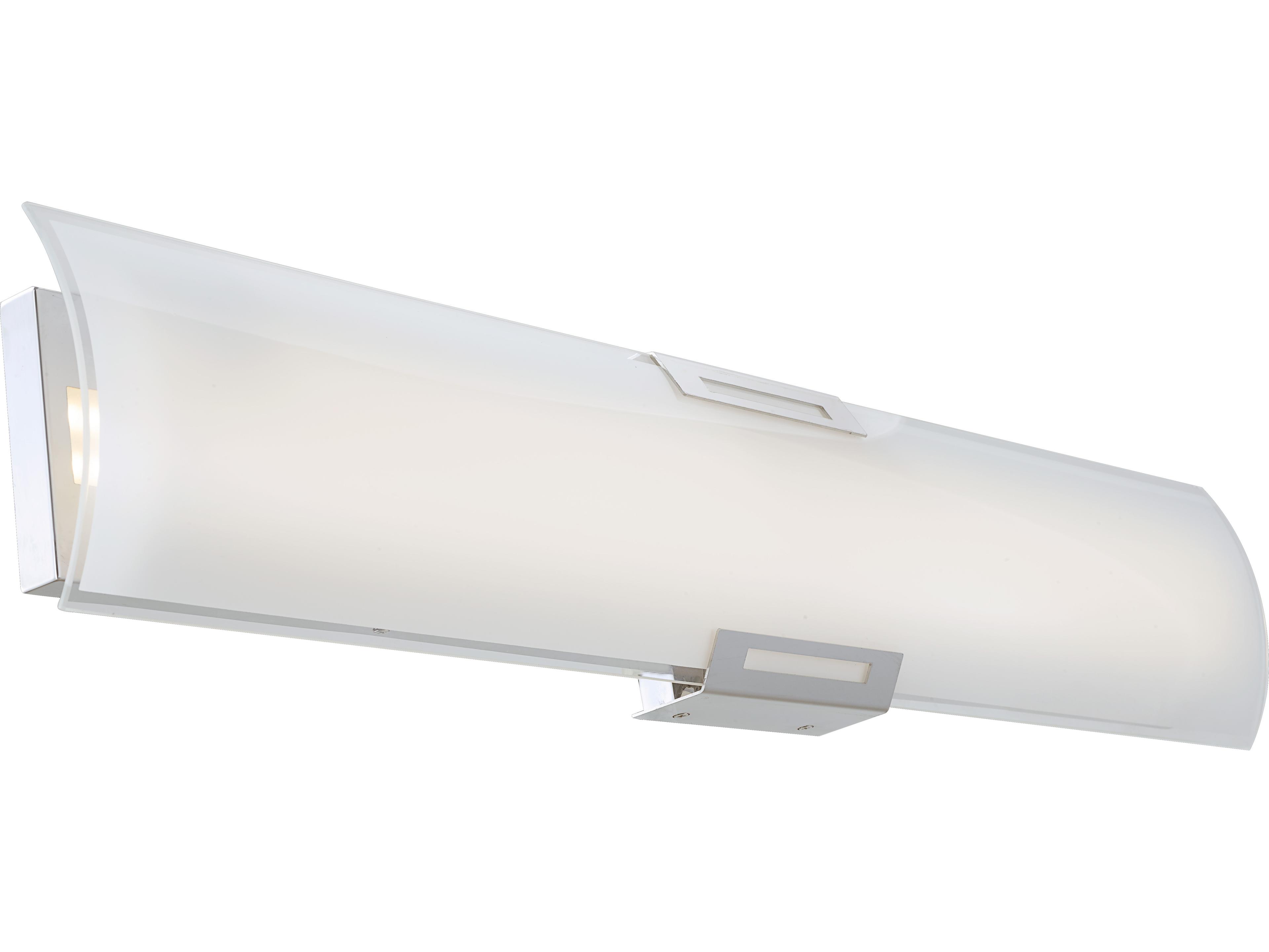 Allure 24 Inch LED Vanity Light Modern Chrome