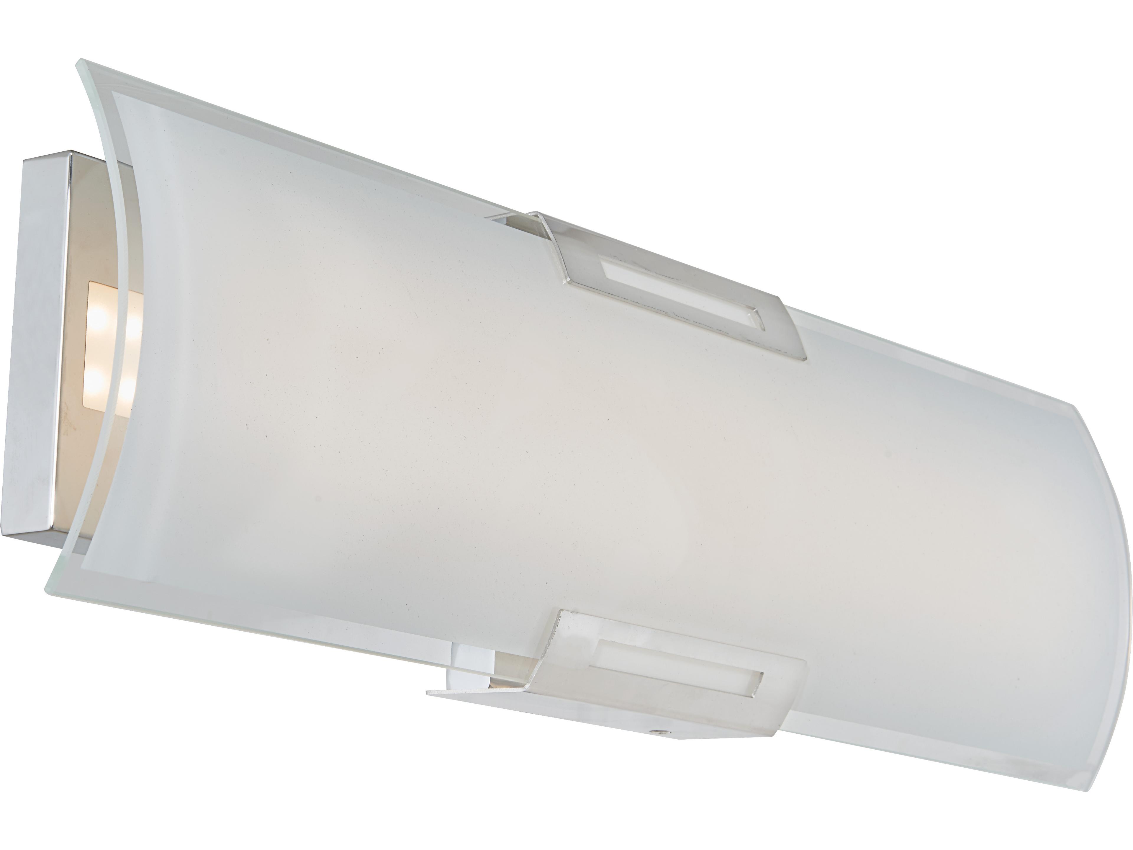 Abra Allure 1-Light Chrome Vanity Light