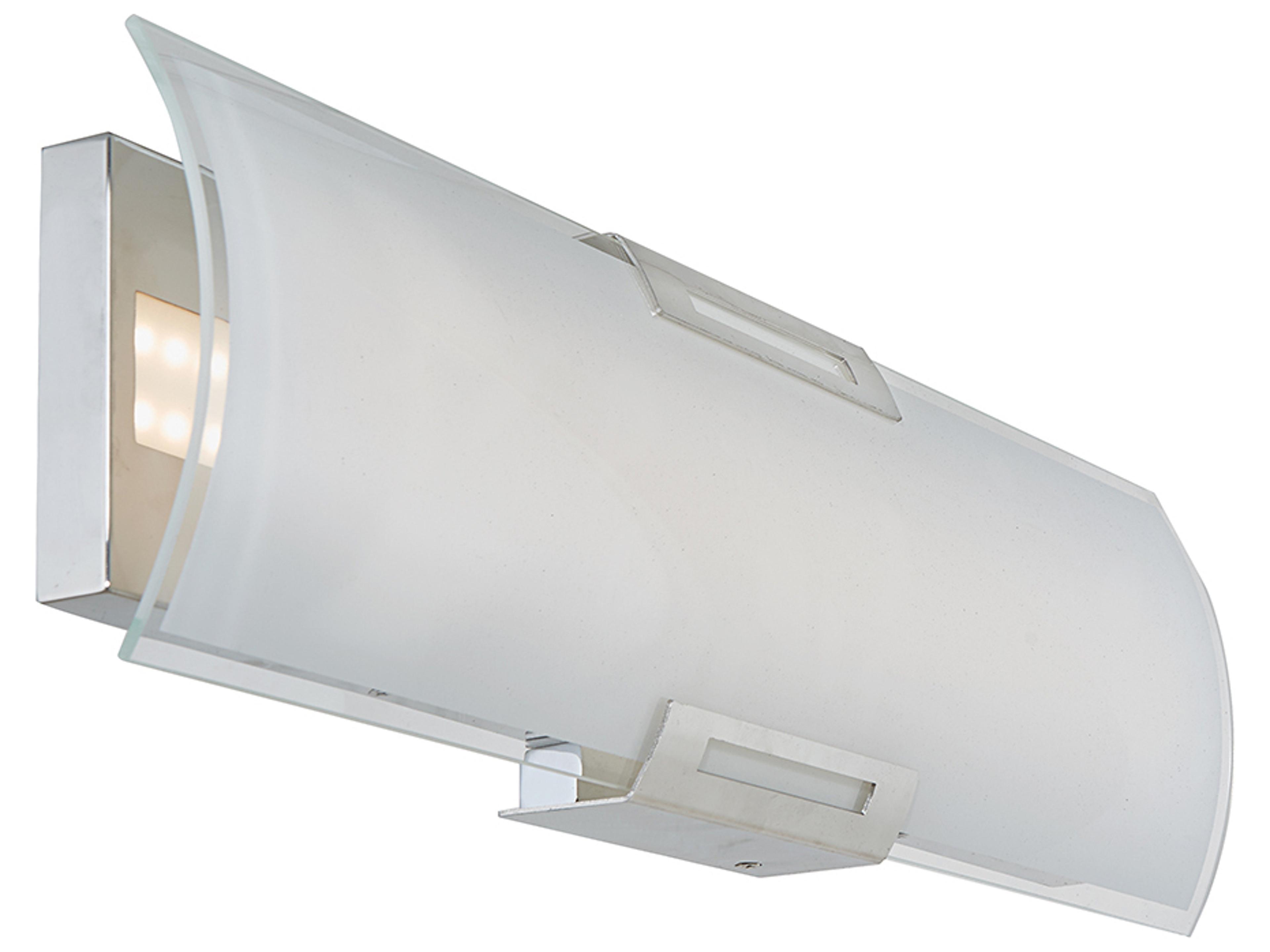 Abra Allure 1-Light Chrome Vanity Light