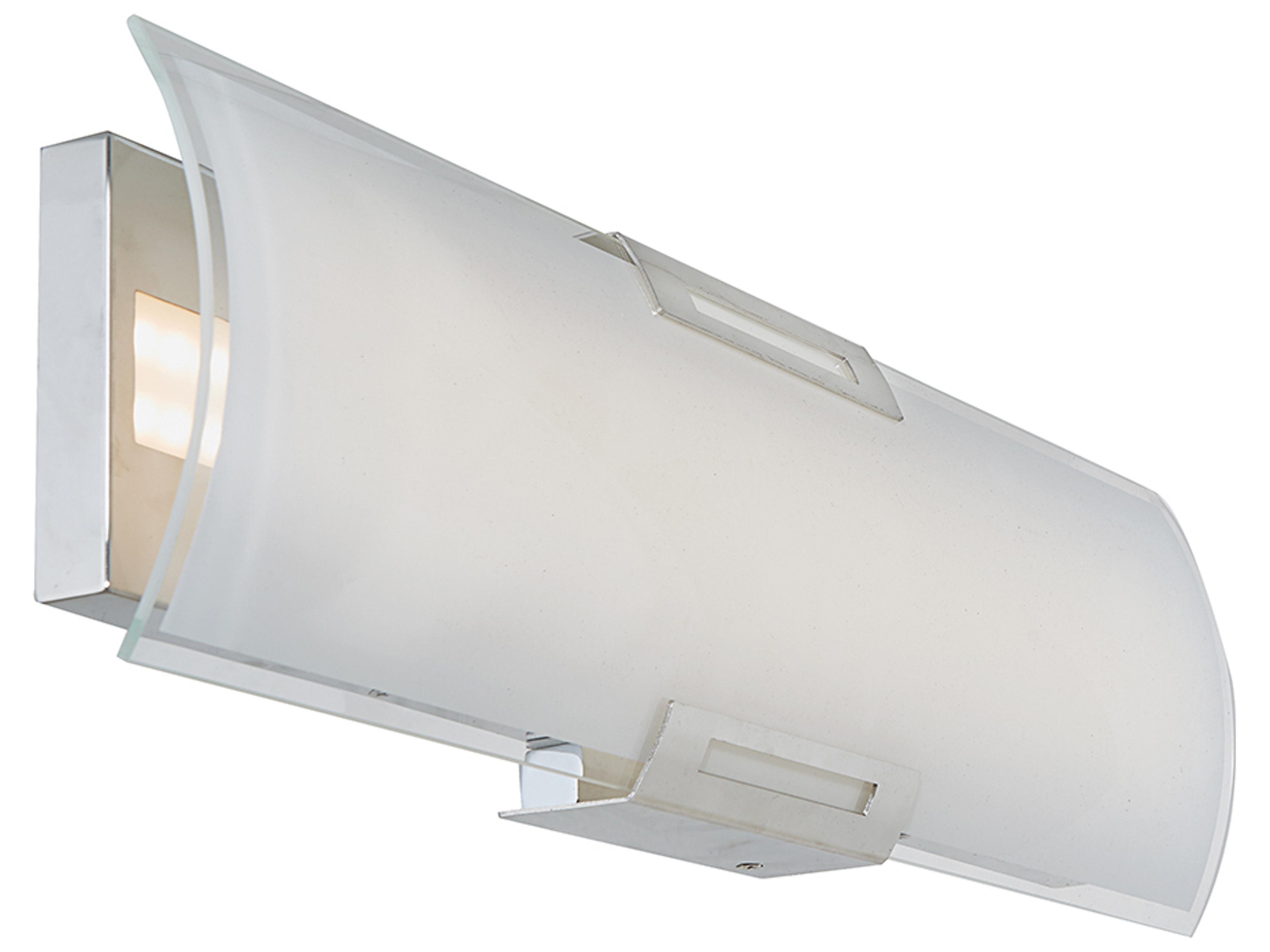 Abra Allure 1-Light Chrome Vanity Light