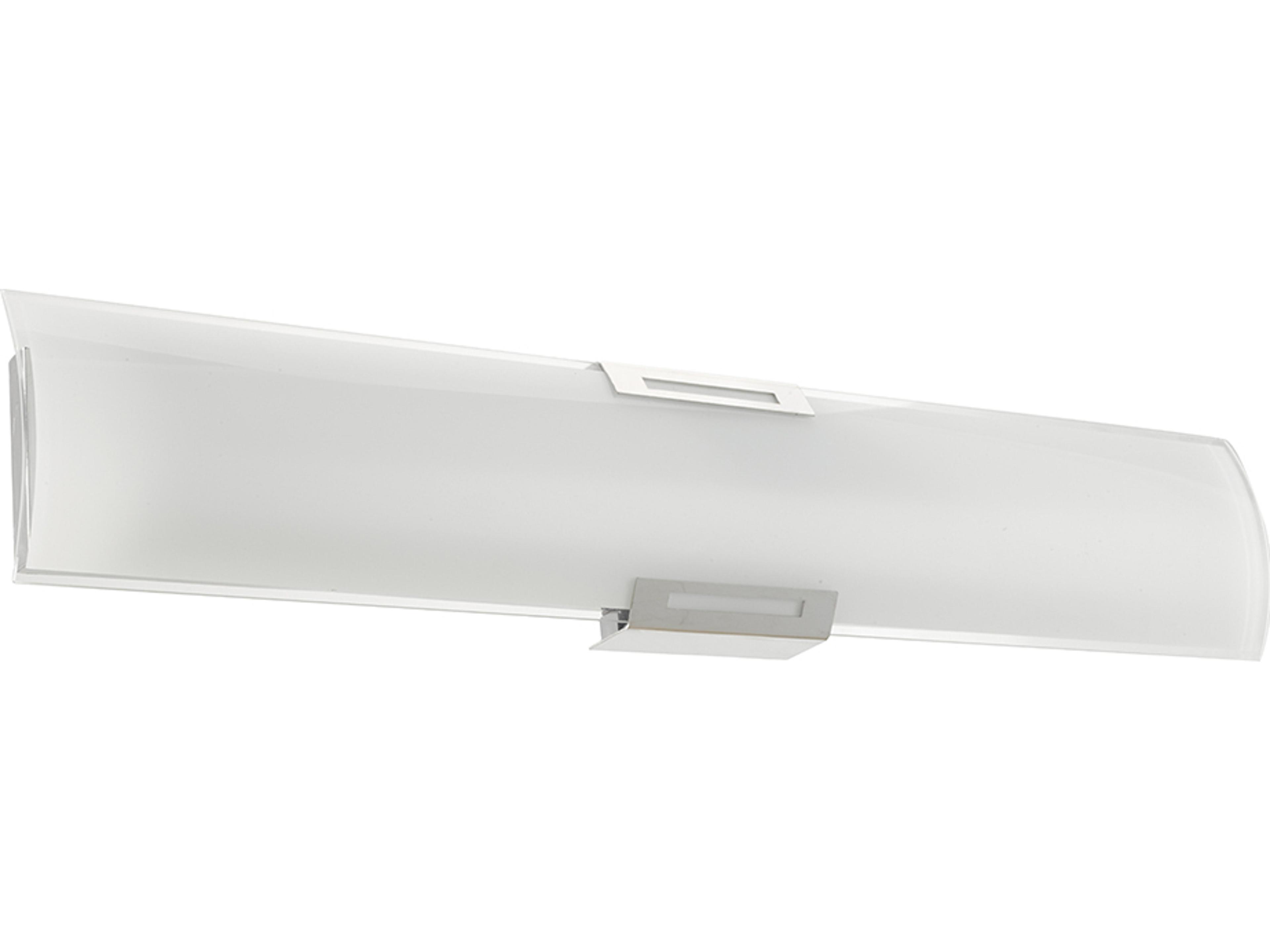Abra Allure 1-Light Brushed Nickel Vanity Light