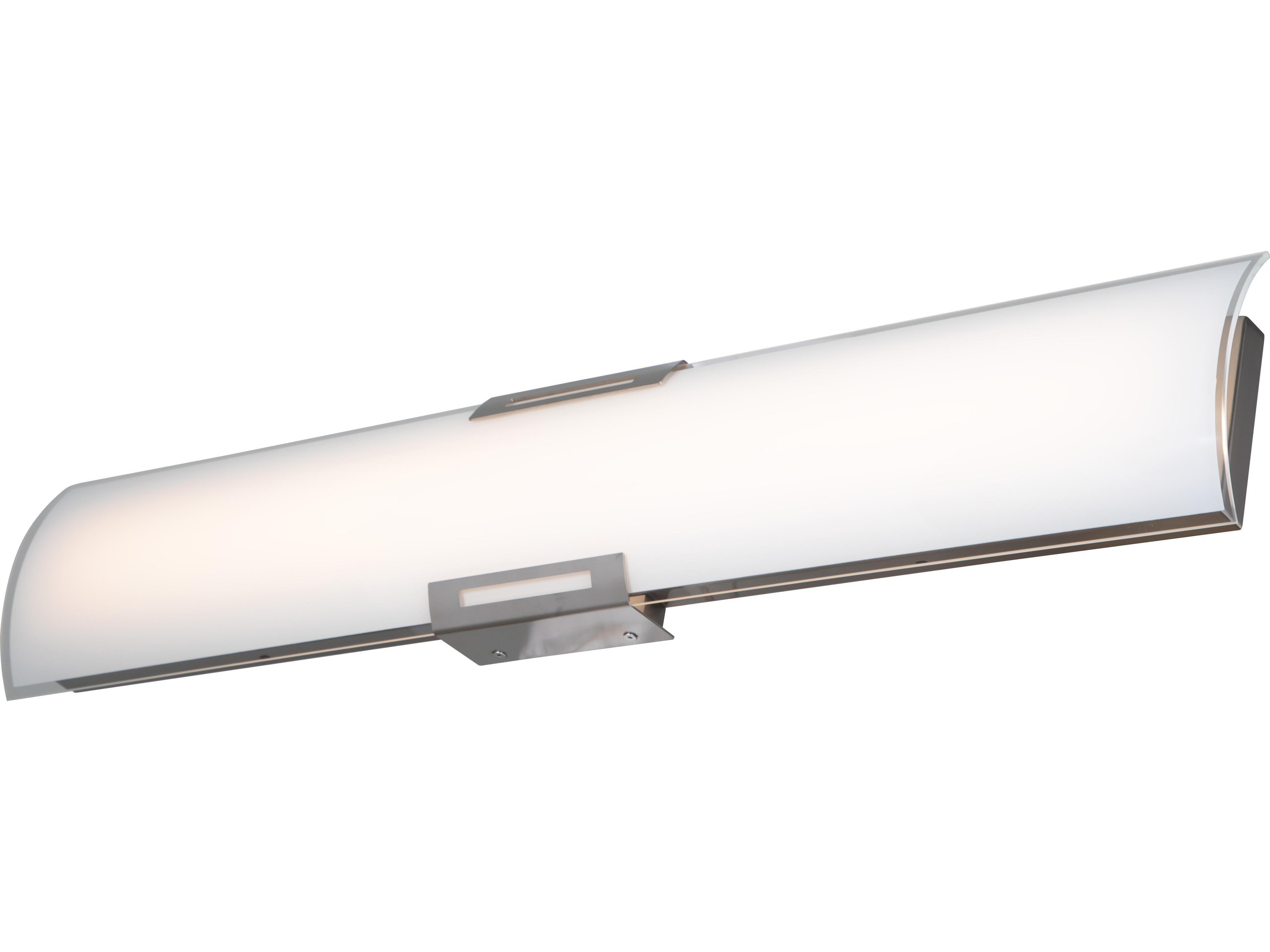 Abra Allure 1-Light Brushed Nickel Vanity Light