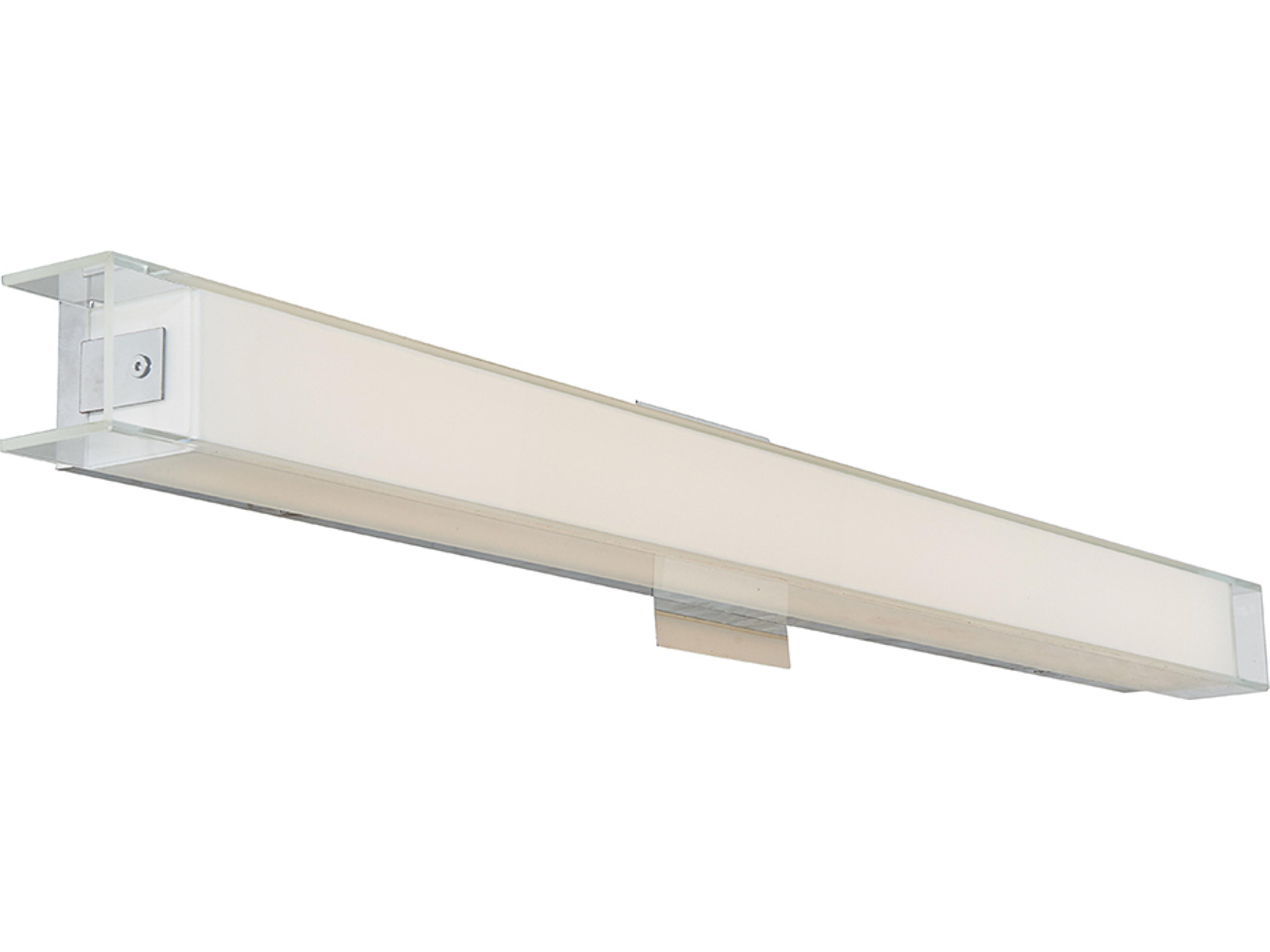 Abra Mist 1-Light Chrome Vanity Light