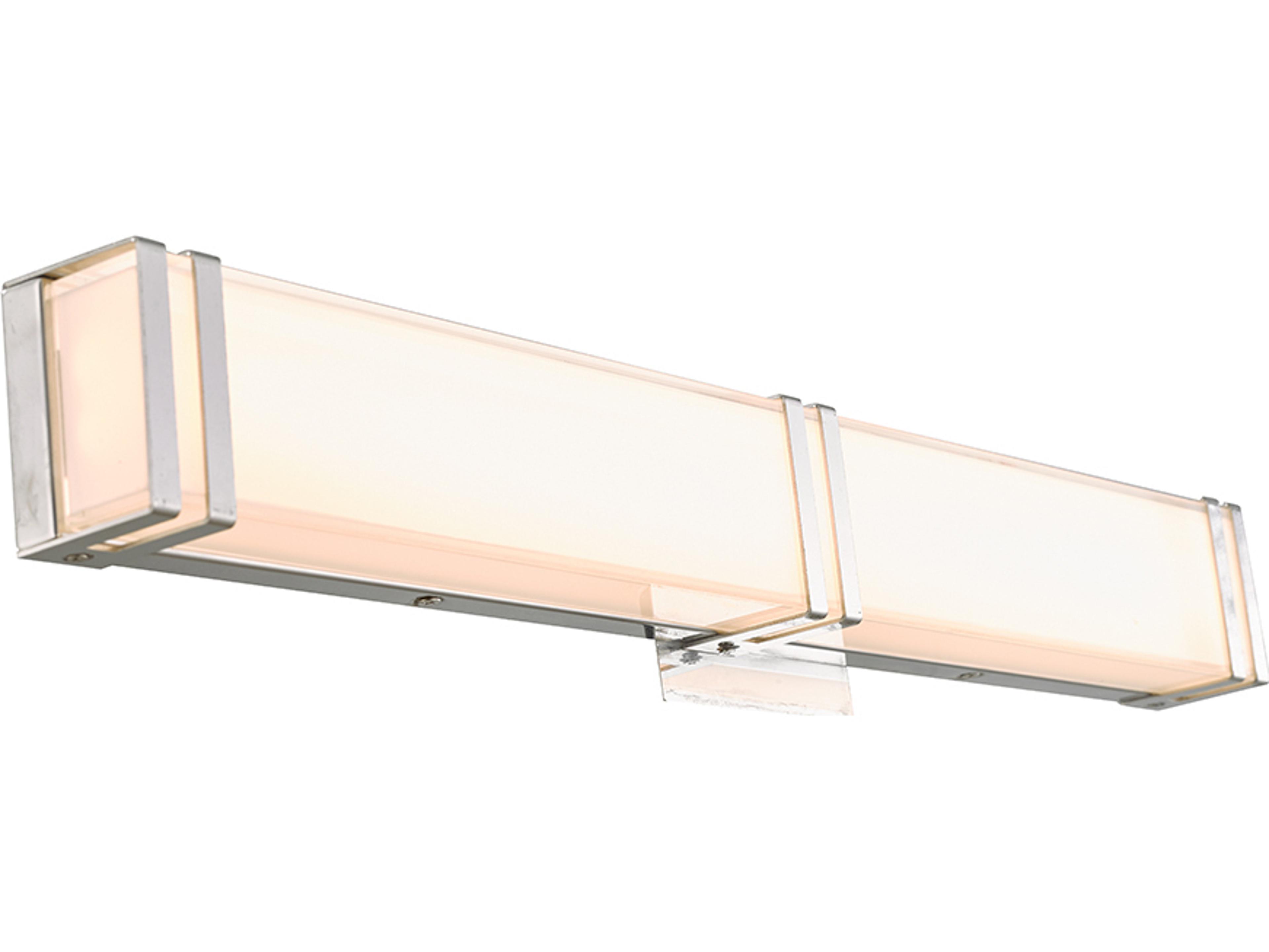 Abra Cosmo 1-Light Chrome Vanity Light