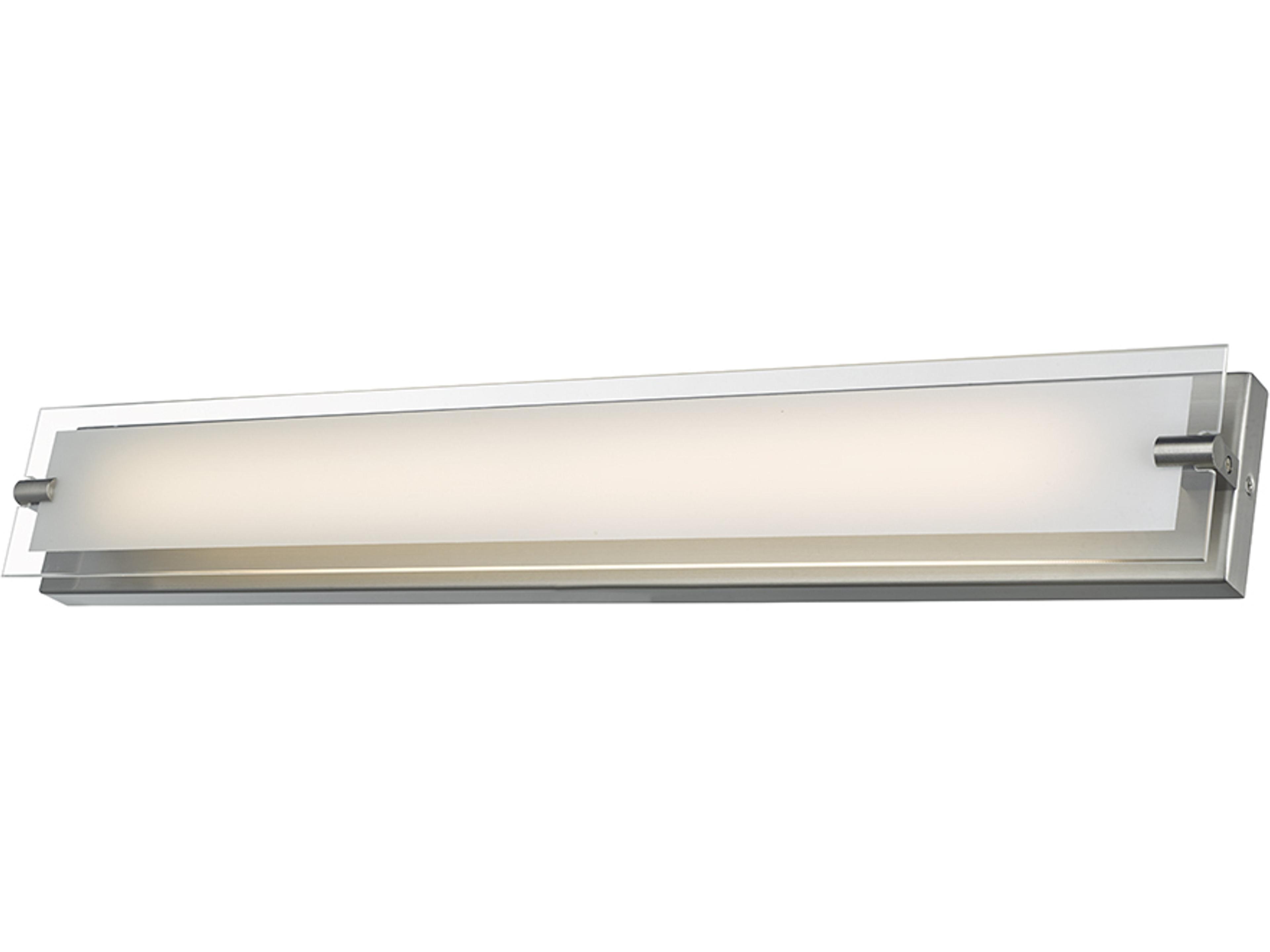 Blaze LED Vanity Light 29-Inch Modern Brushed Nickel