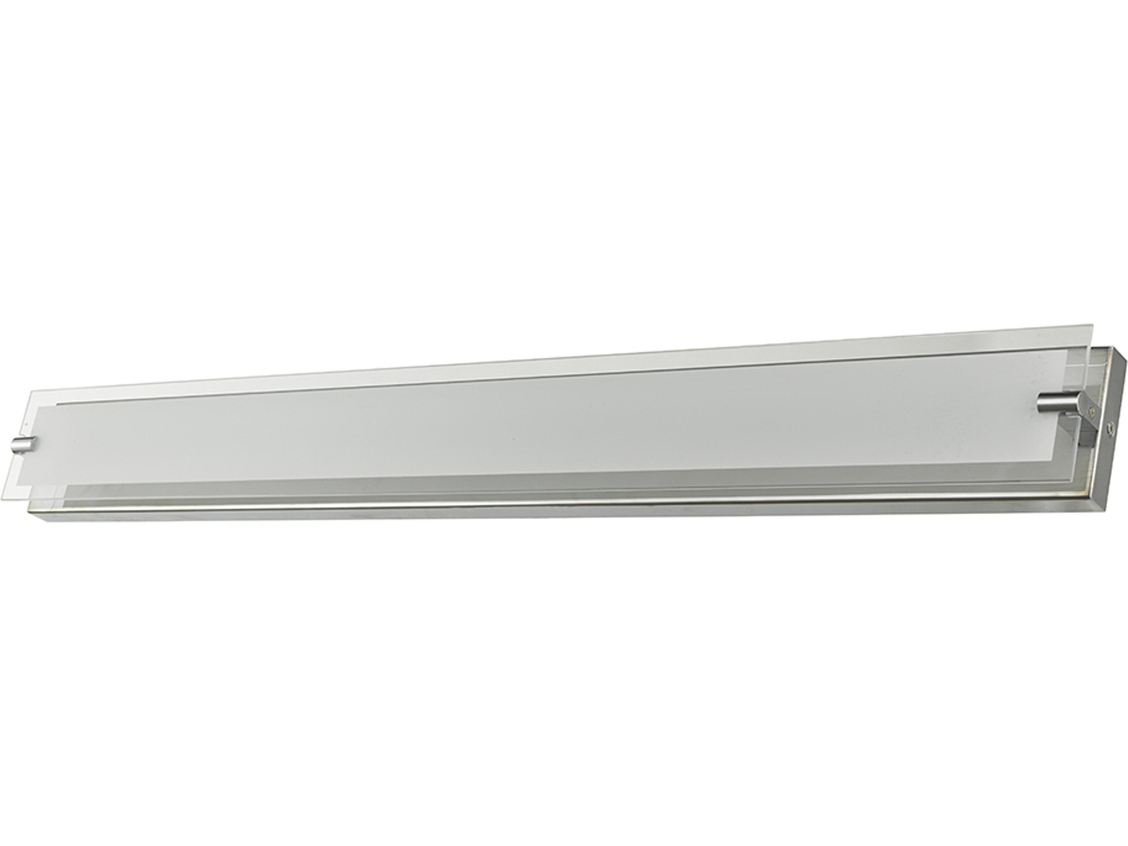 Abra Blaze 1-Light Chrome Vanity Light