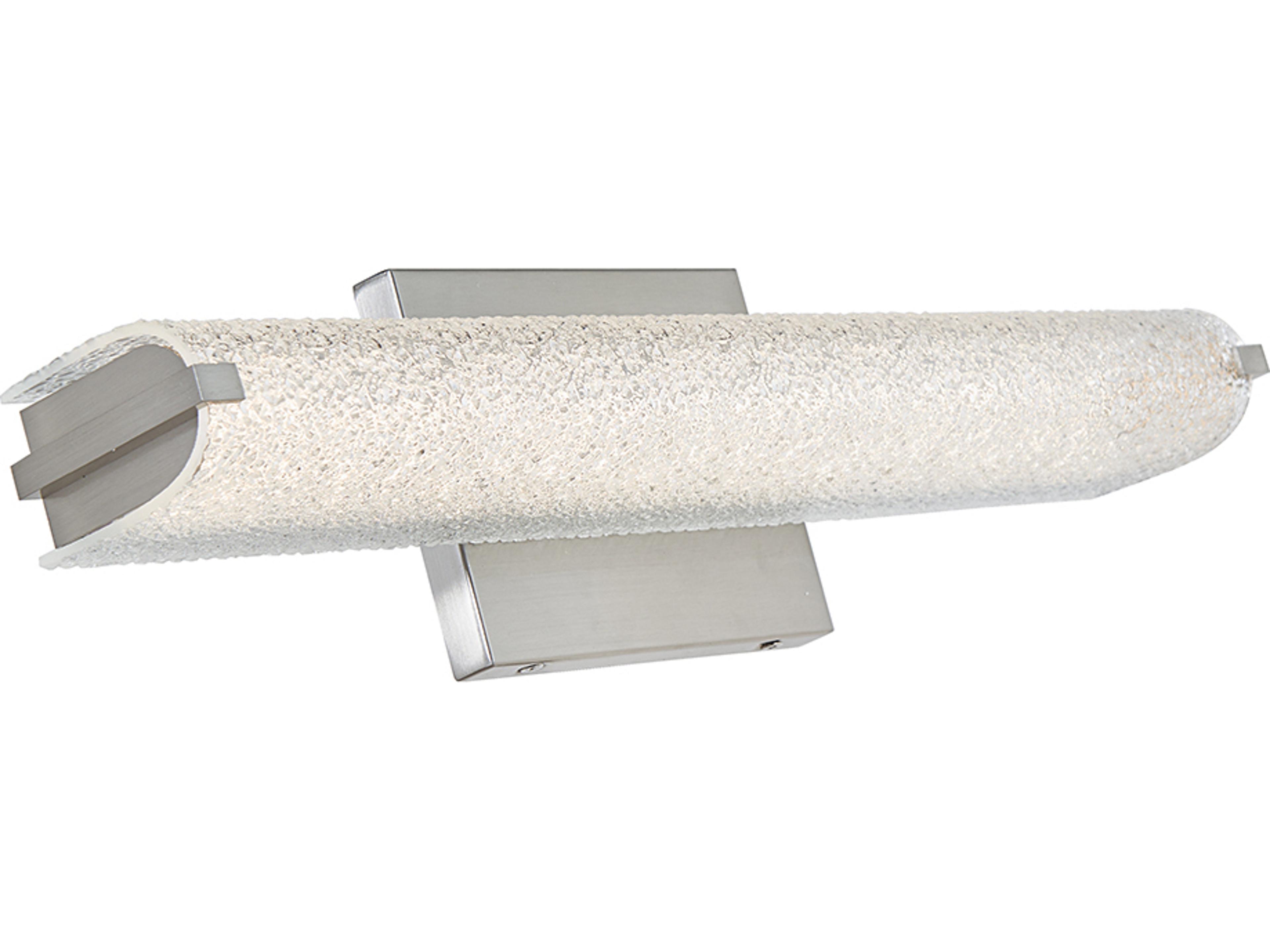 Abra Eco 1-Light Brushed Nickel Vanity Light