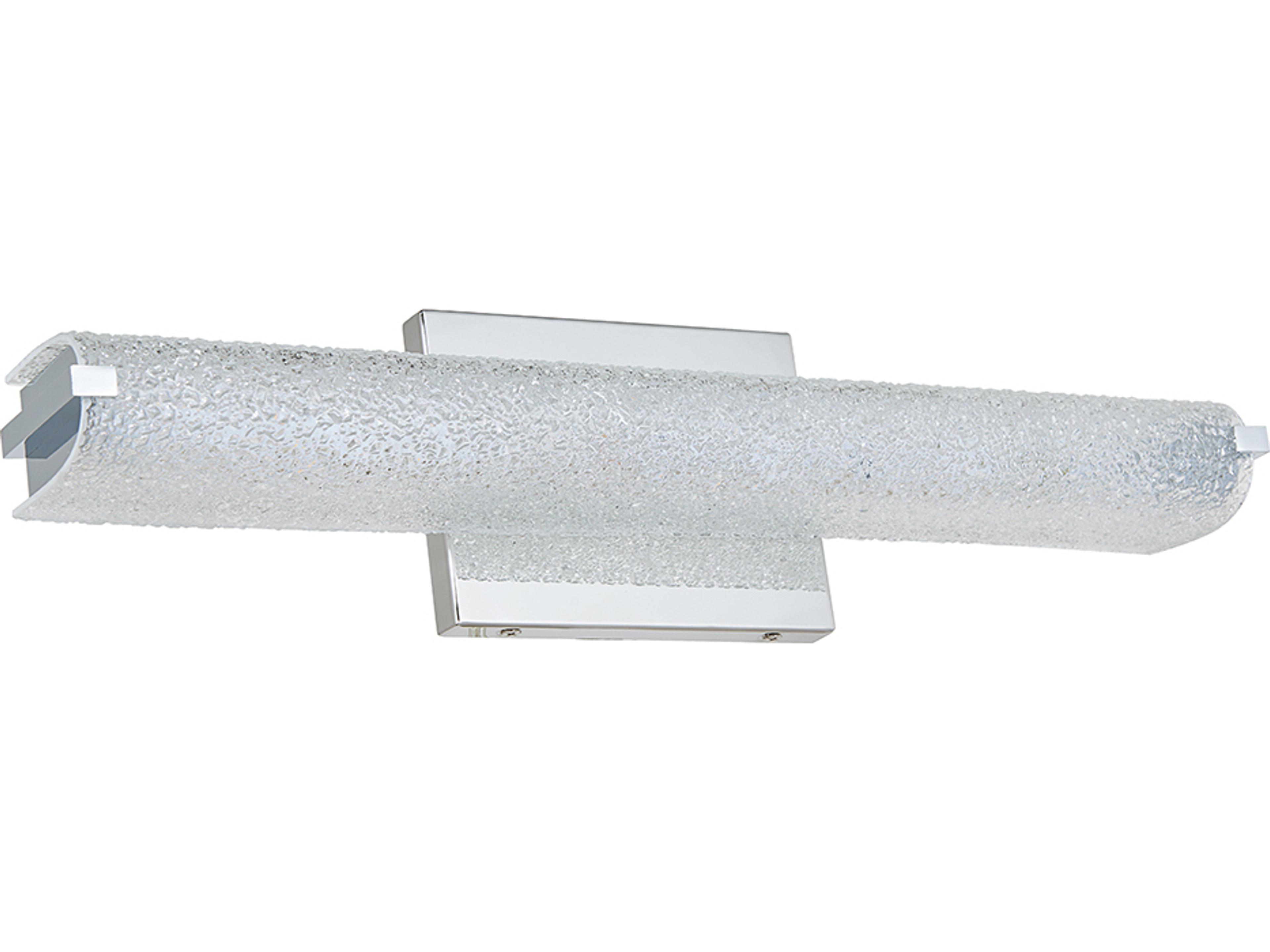 Abra Eco 1-Light Chrome Vanity Light