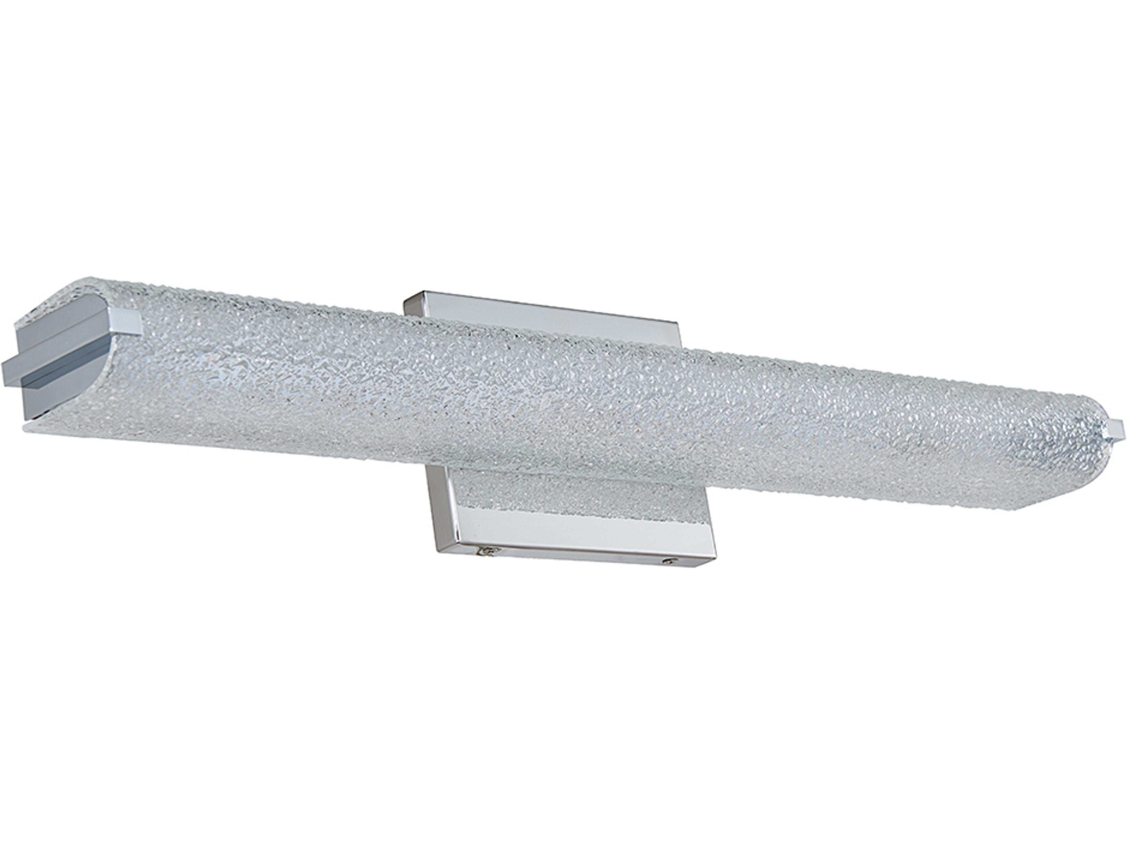 Abra Eco 1-Light Chrome Vanity Light