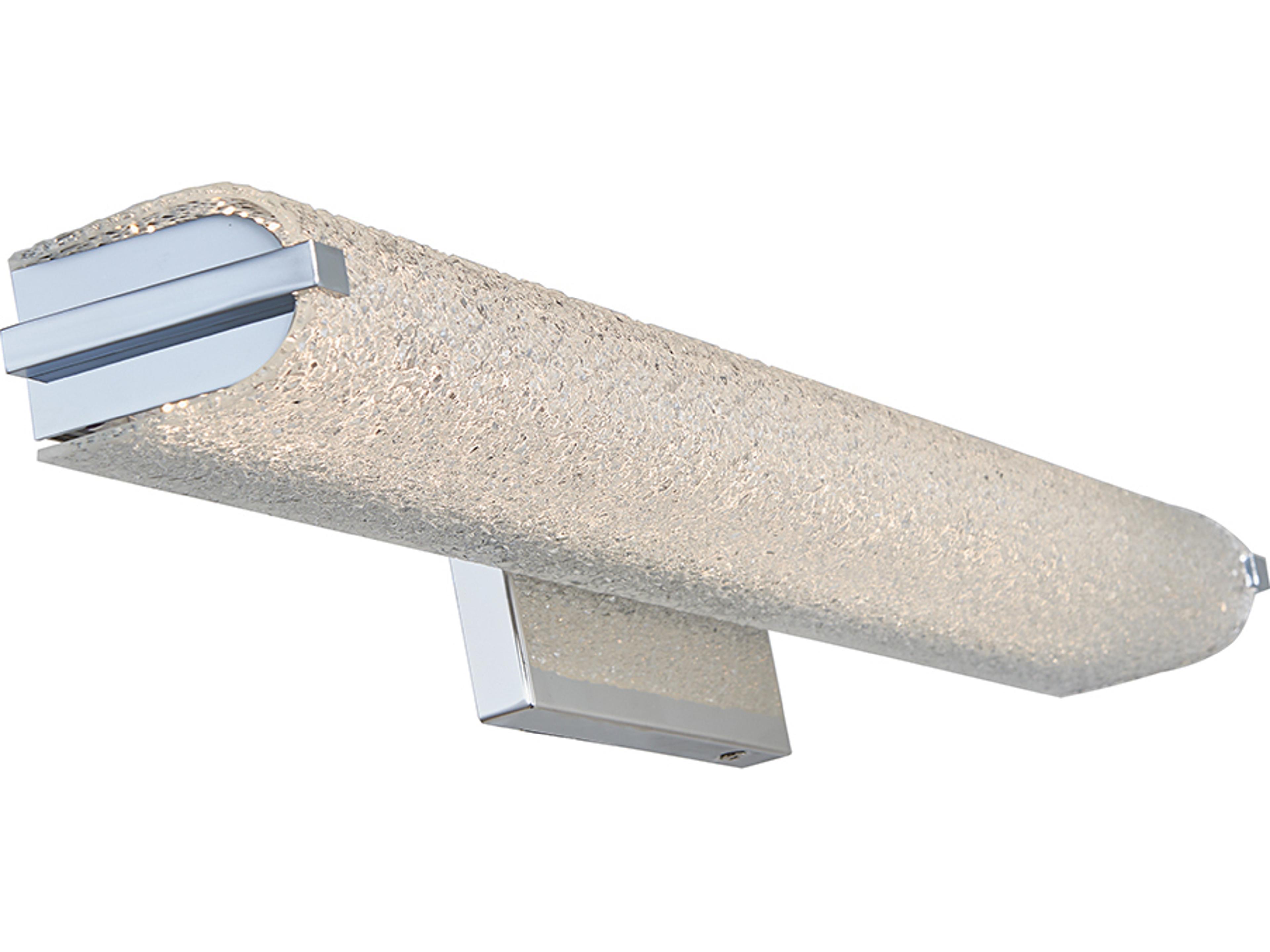 Abra Eco 1-Light Chrome Vanity Light