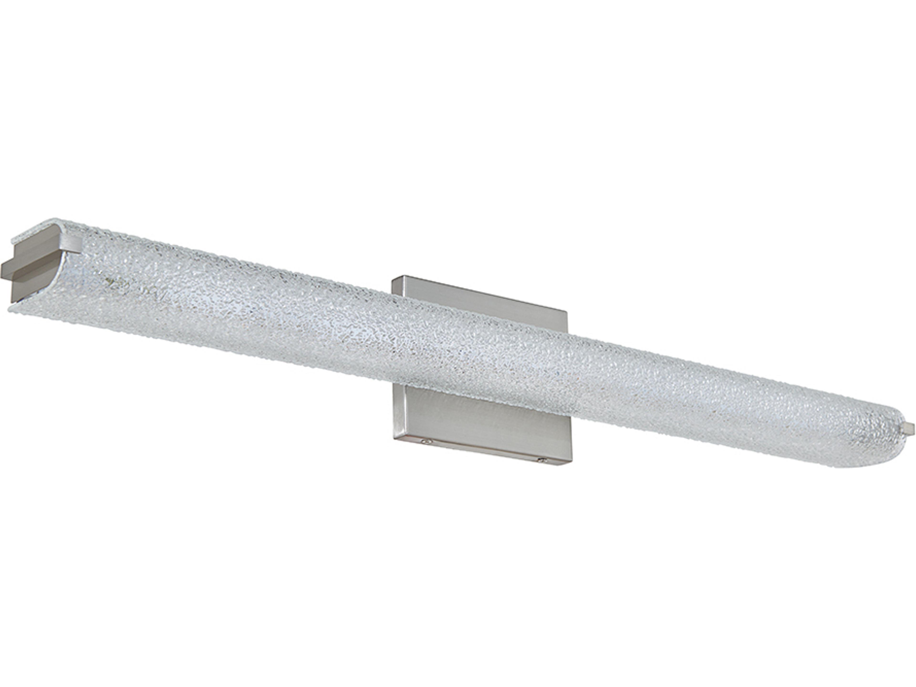 Abra Eco 1-Light Brushed Nickel Vanity Light