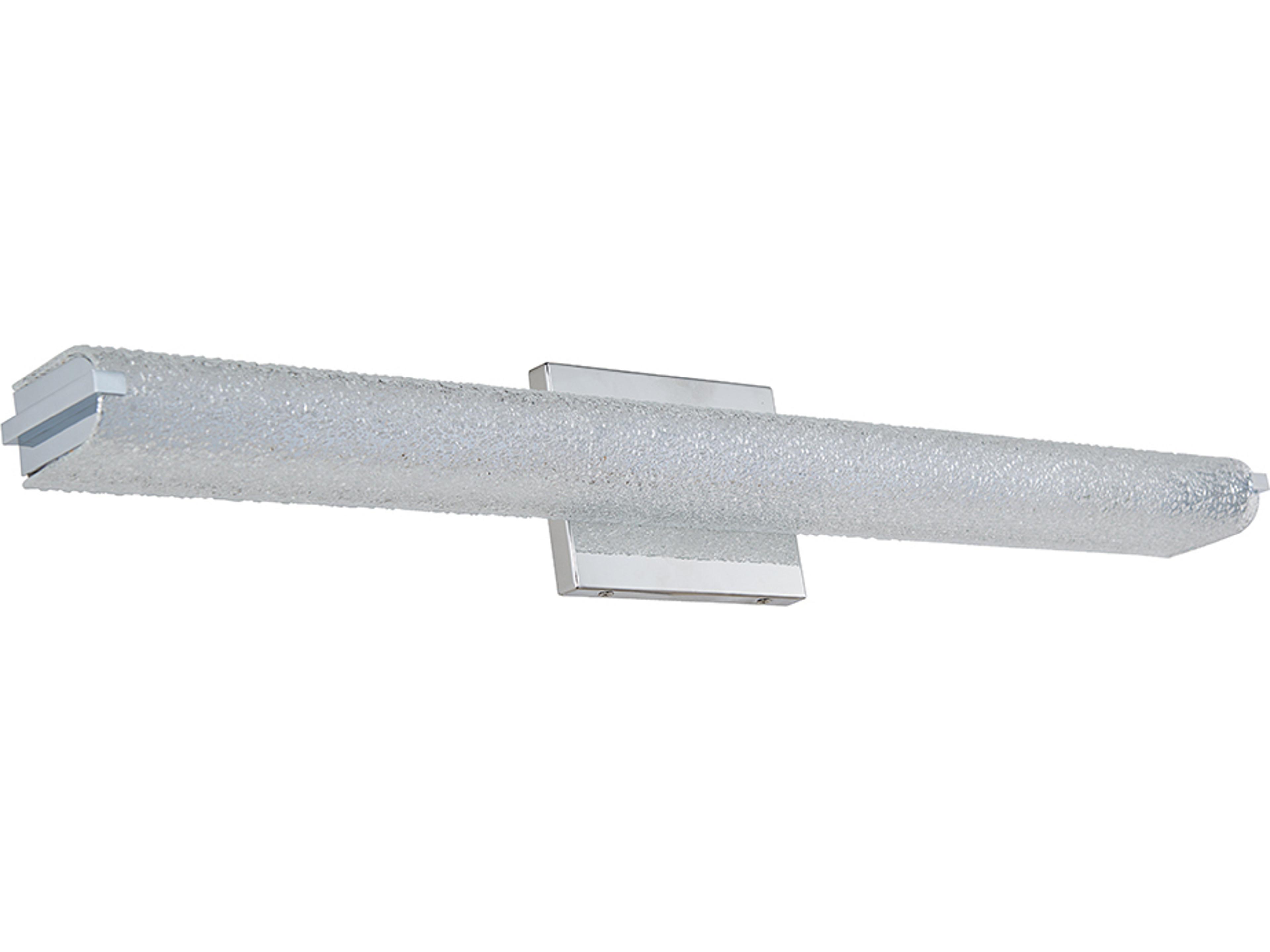 Abra Eco 1-Light Chrome Vanity Light