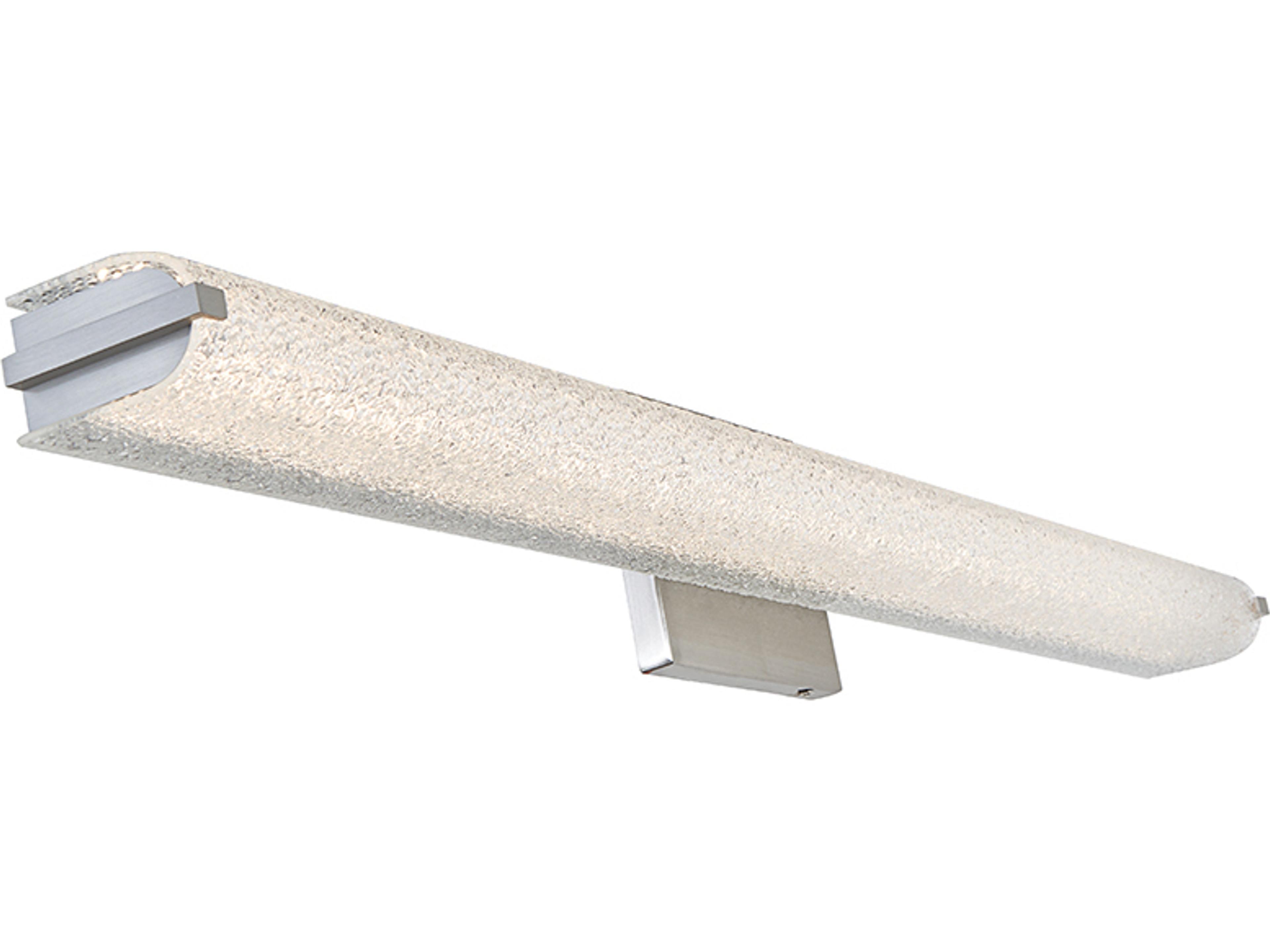 Abra Eco 1-Light Brushed Nickel Vanity Light