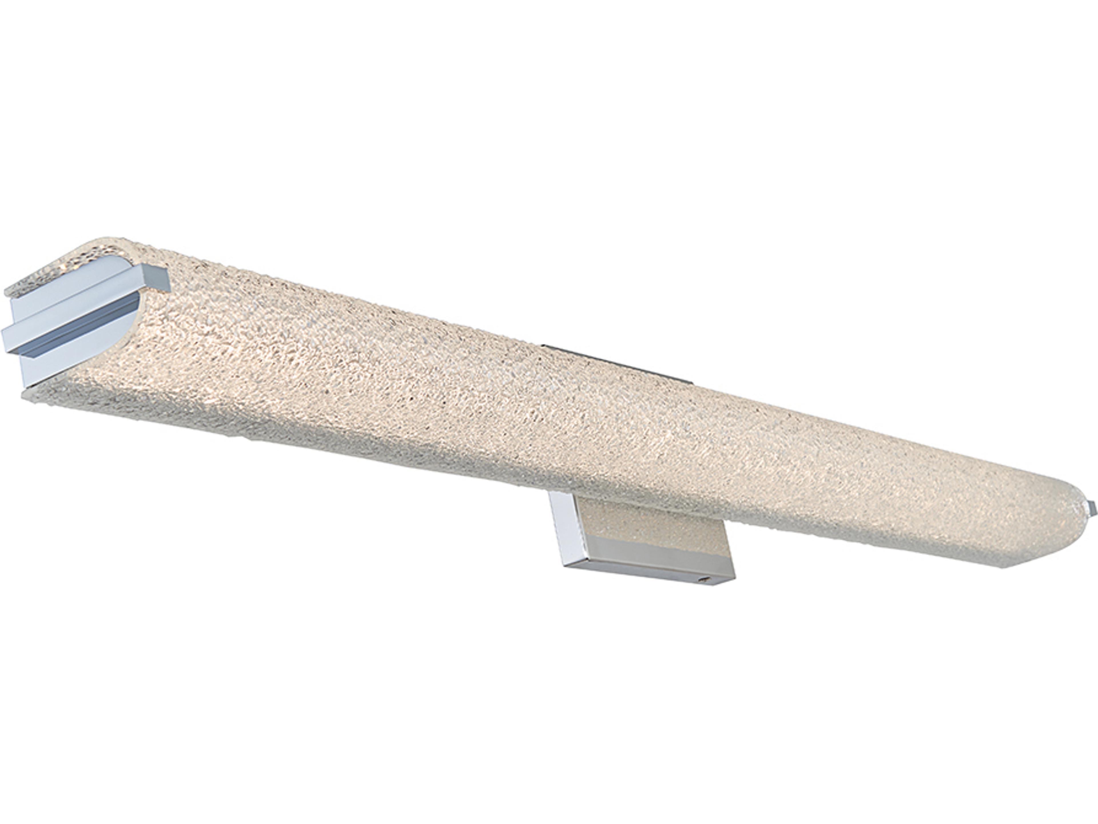 Abra Eco 1-Light Chrome Vanity Light