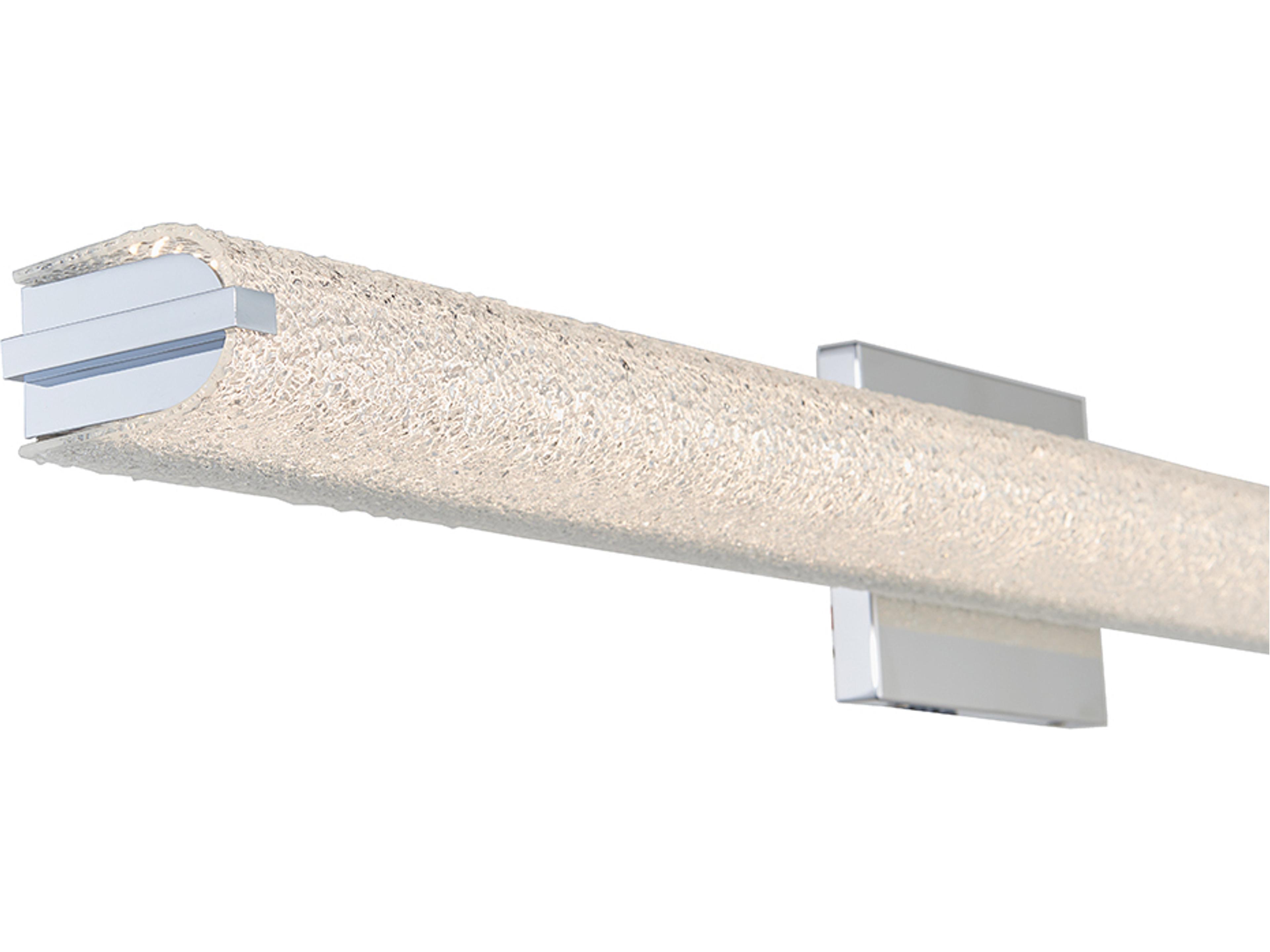 Abra Eco 1-Light Chrome Vanity Light