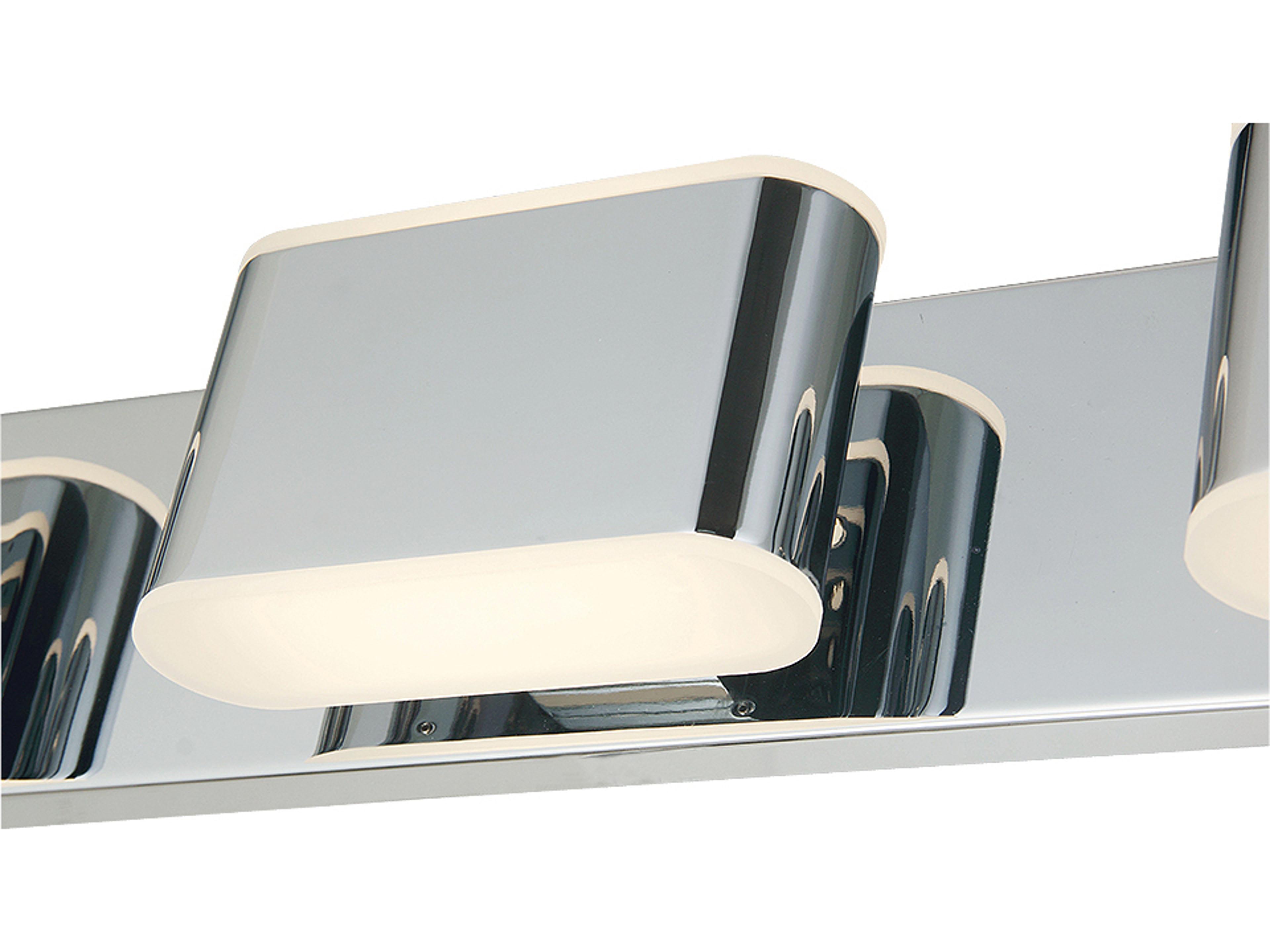 Abra Bianca 6-Light Chrome Vanity Light