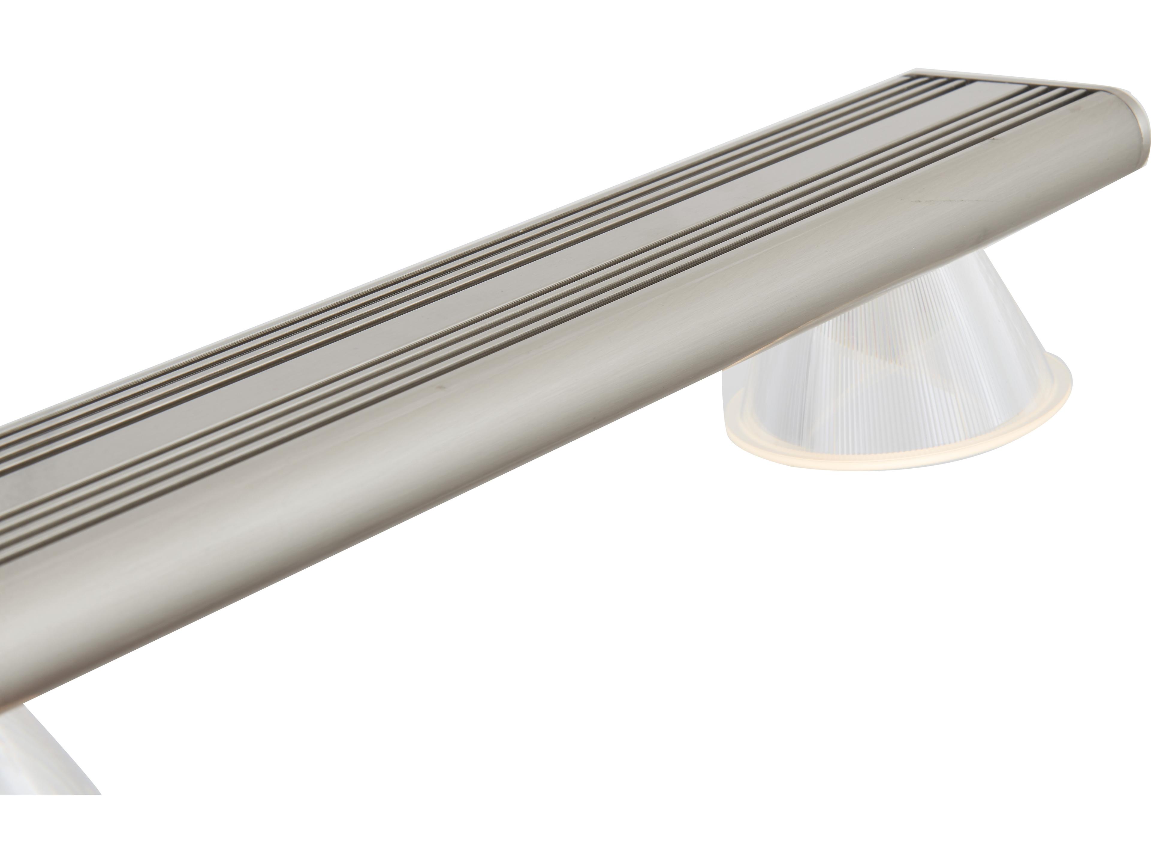 Abra Jet 5-Light Brushed Nickel Vanity Light