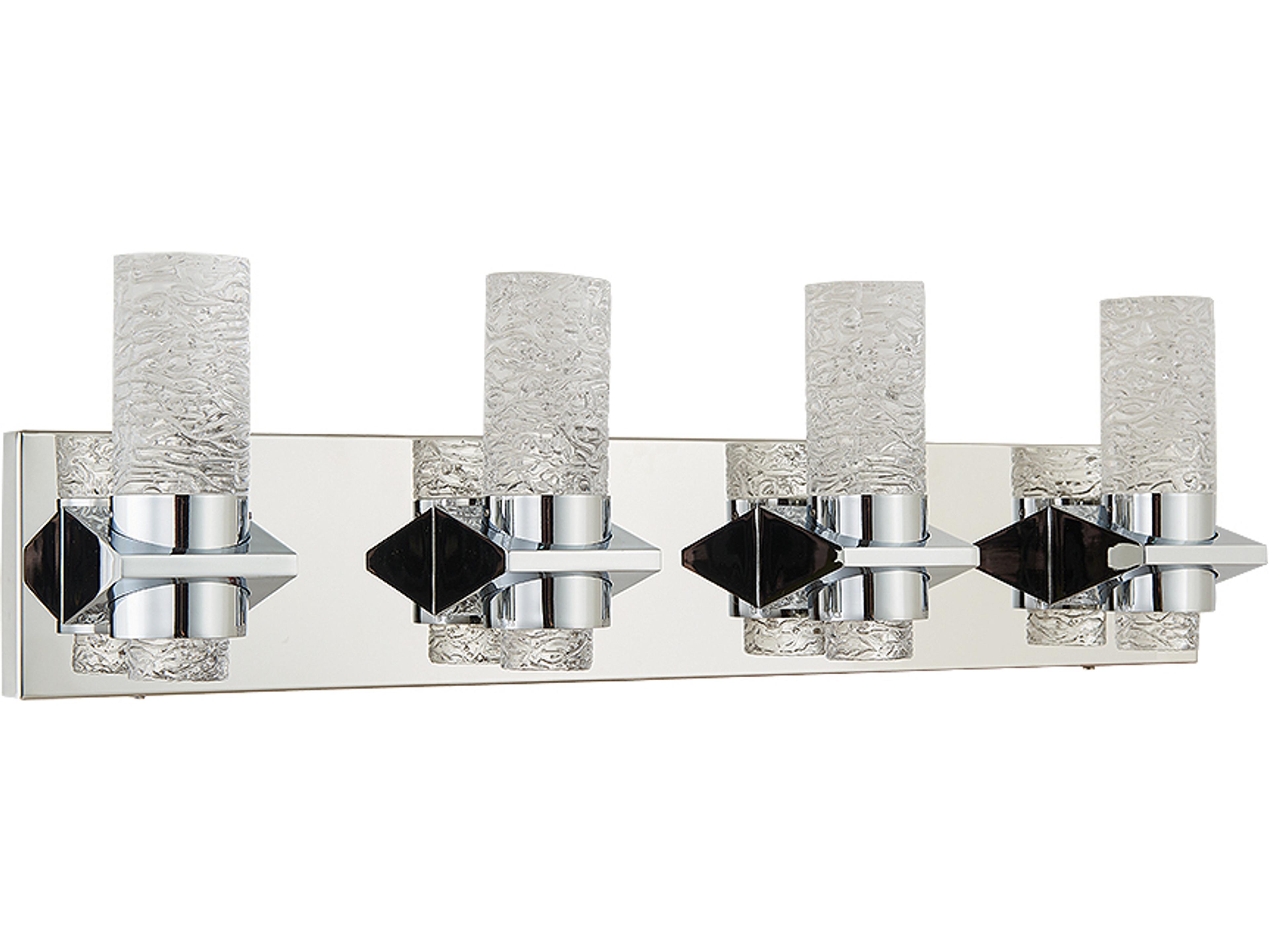 Abra Krypton 8-Light Chrome Vanity Light