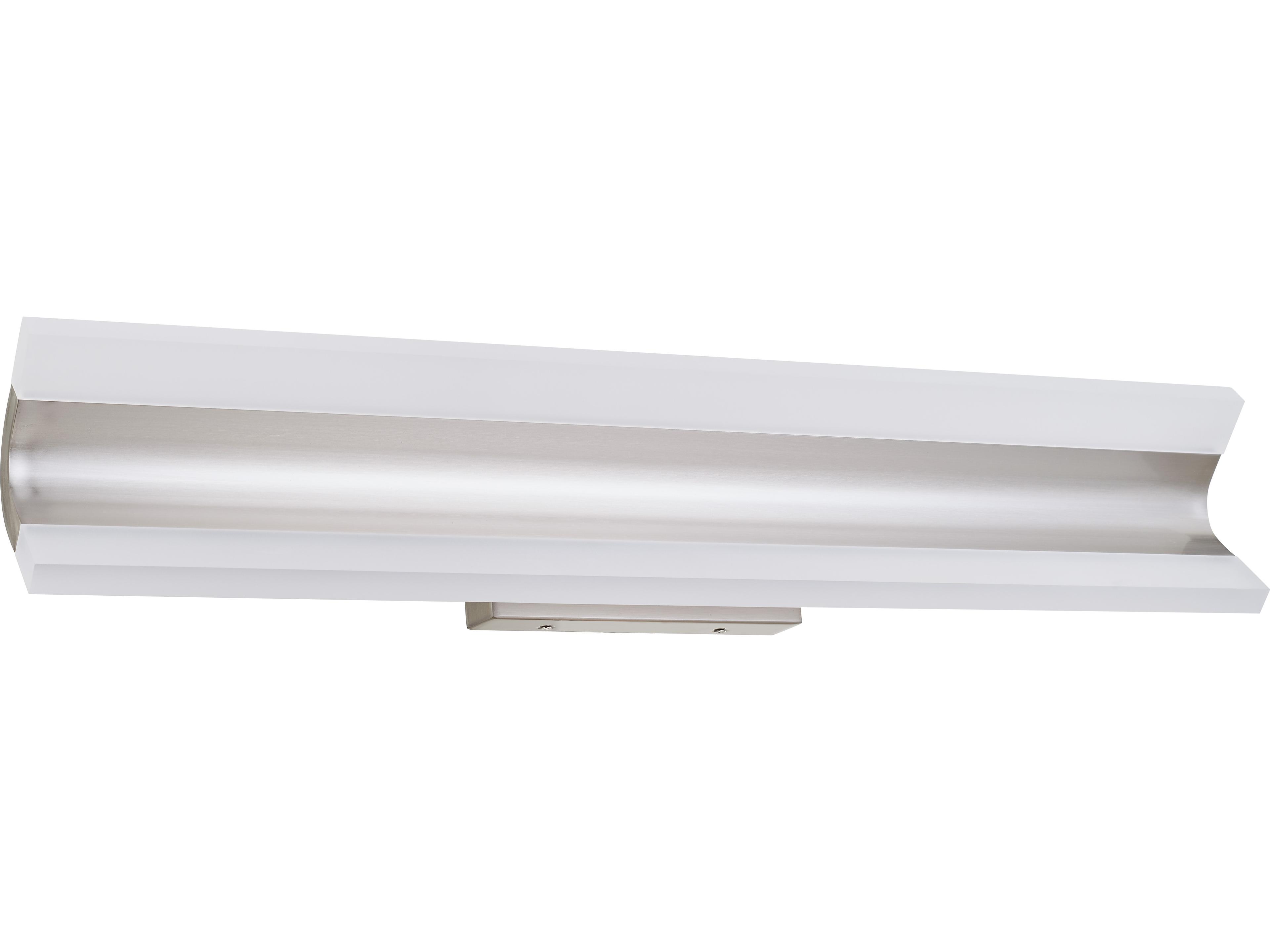 Abra Eros 2-Light Brushed Nickel Vanity Light