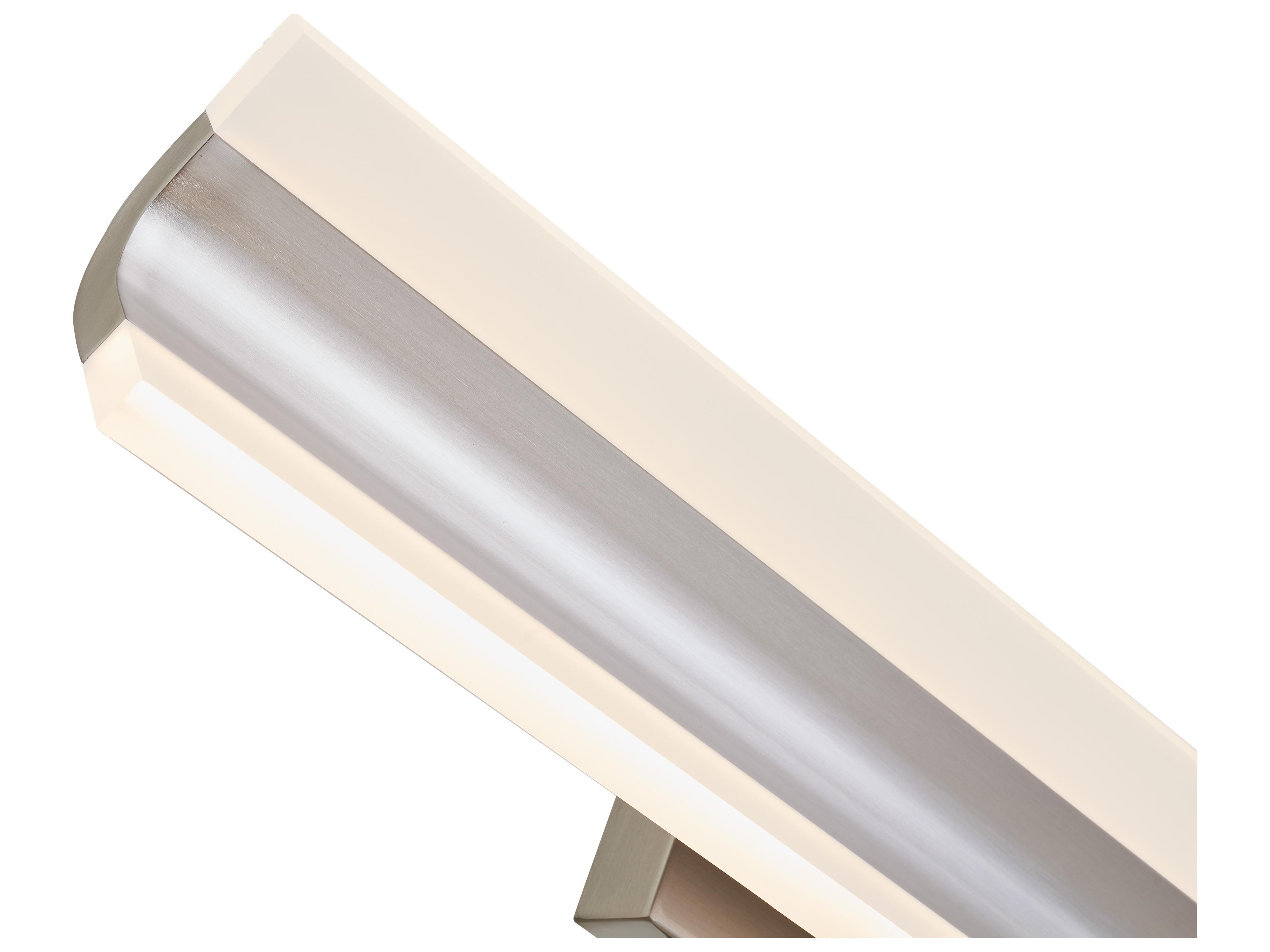 Abra Eros 2-Light Brushed Nickel Vanity Light
