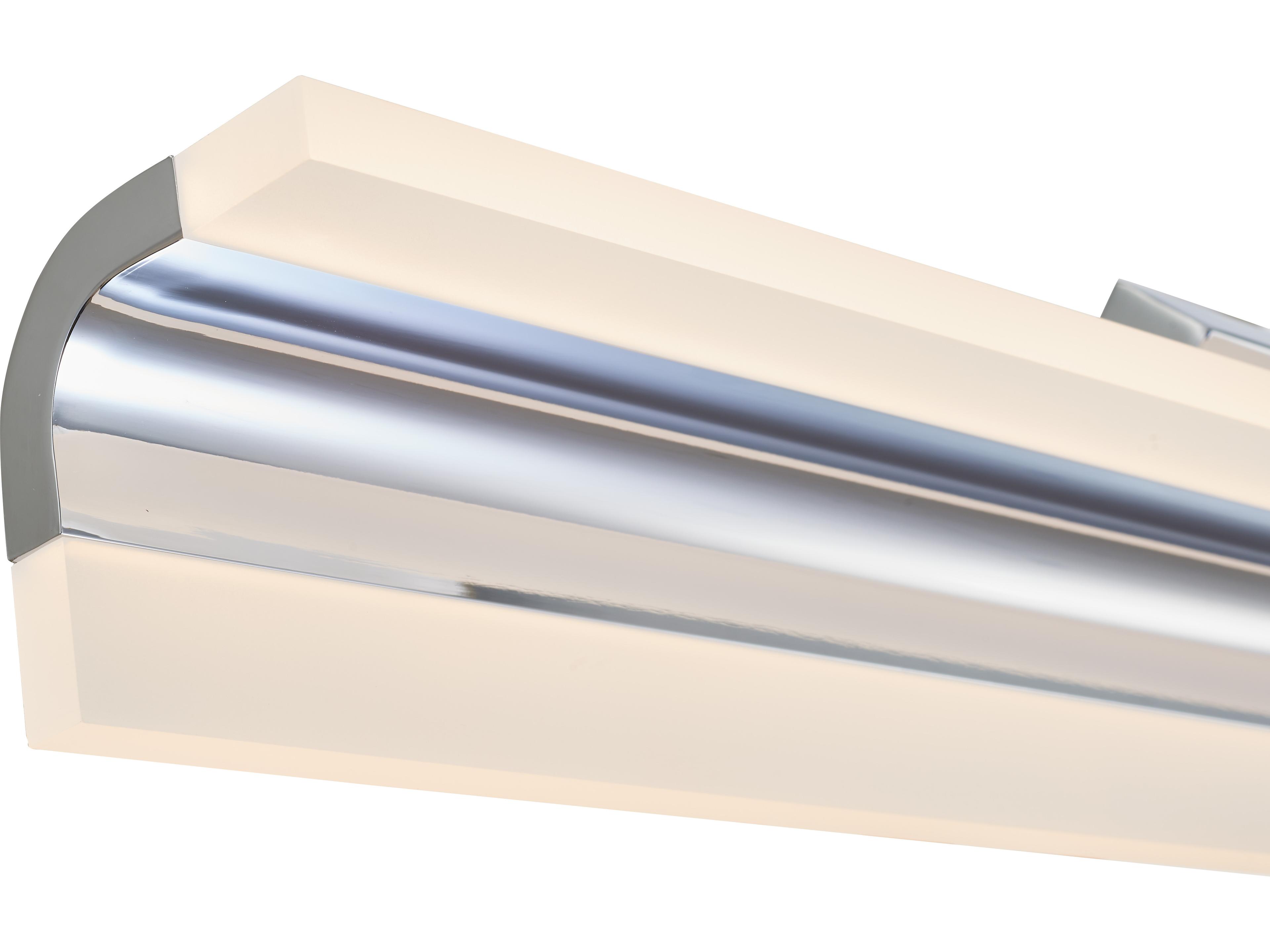 Abra Eros 2-Light Chrome Vanity Light