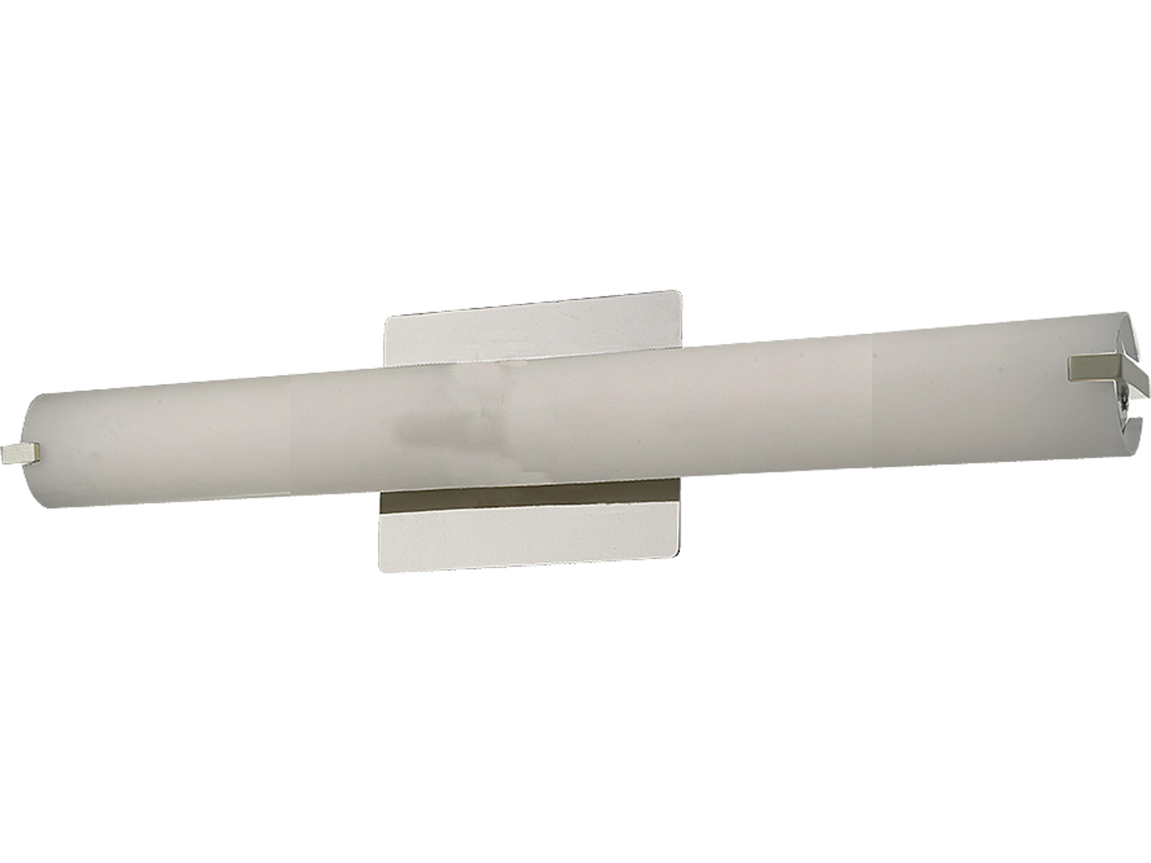 Abra Squire 1-Light Brushed Nickel Vanity Light