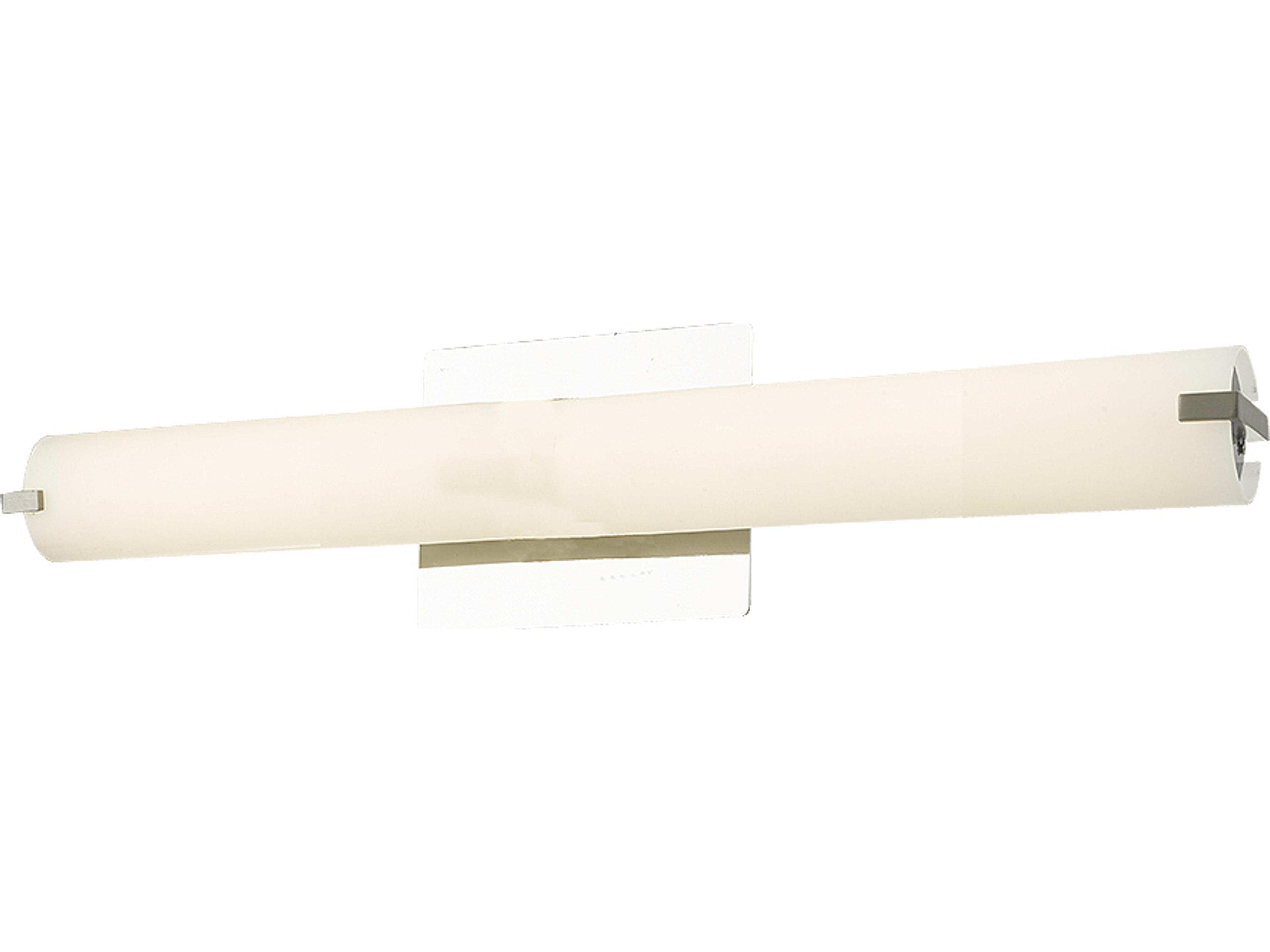 Squire Round LED Vanity Light in Polished Chrome