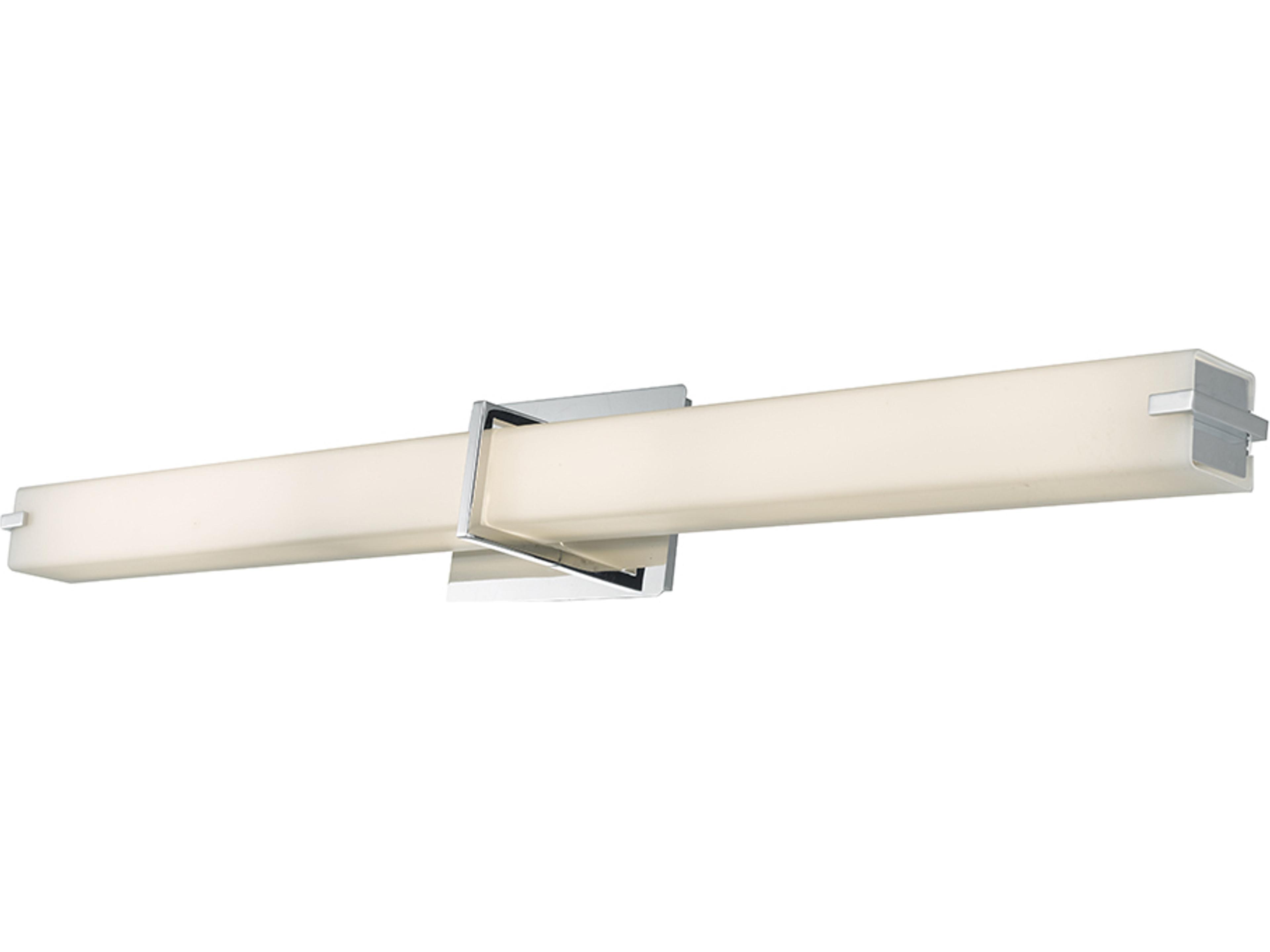 Squire LED Bath Vanity Light Modern Chrome