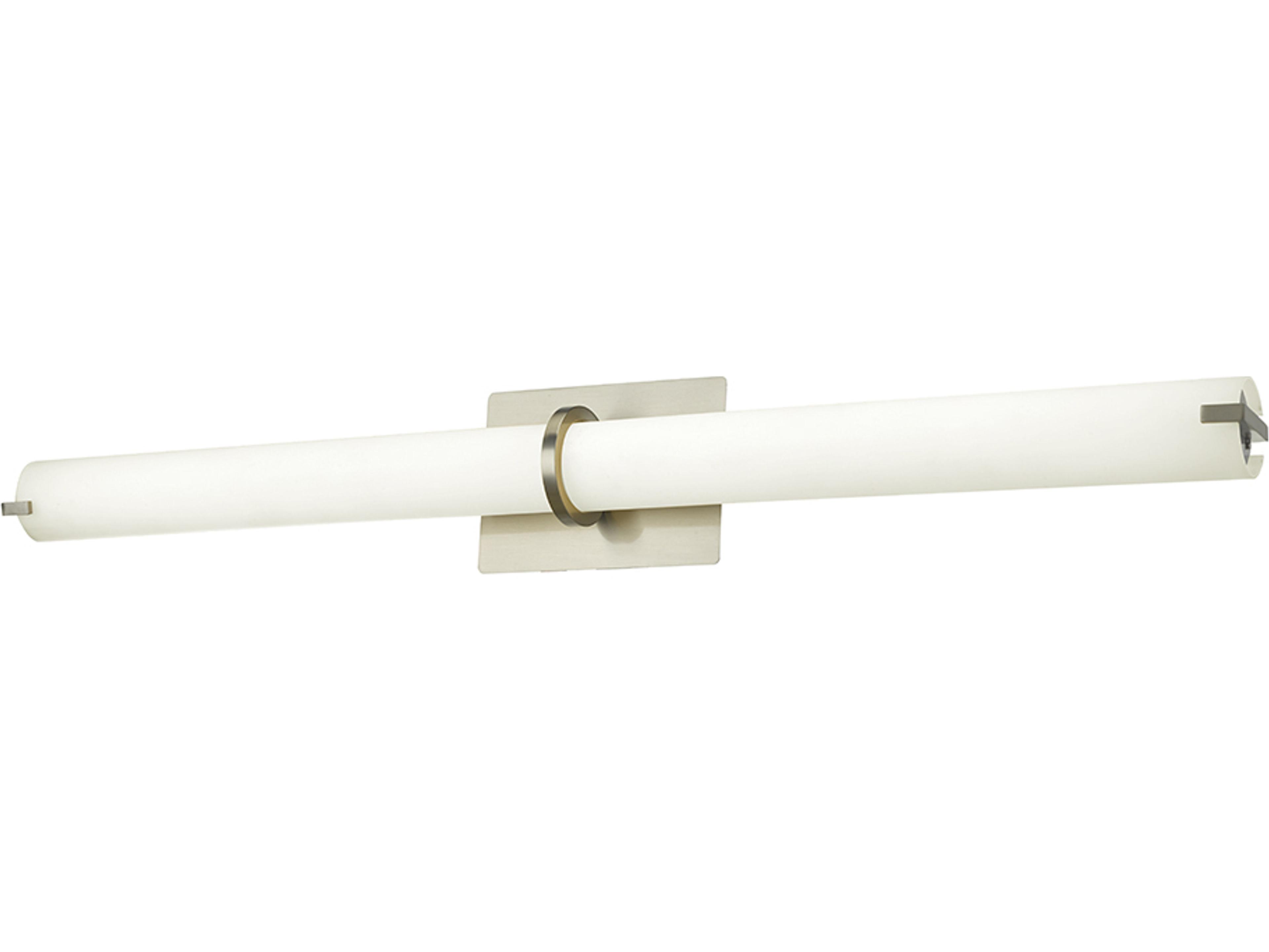 Squire LED Bath Light in Brushed Nickel