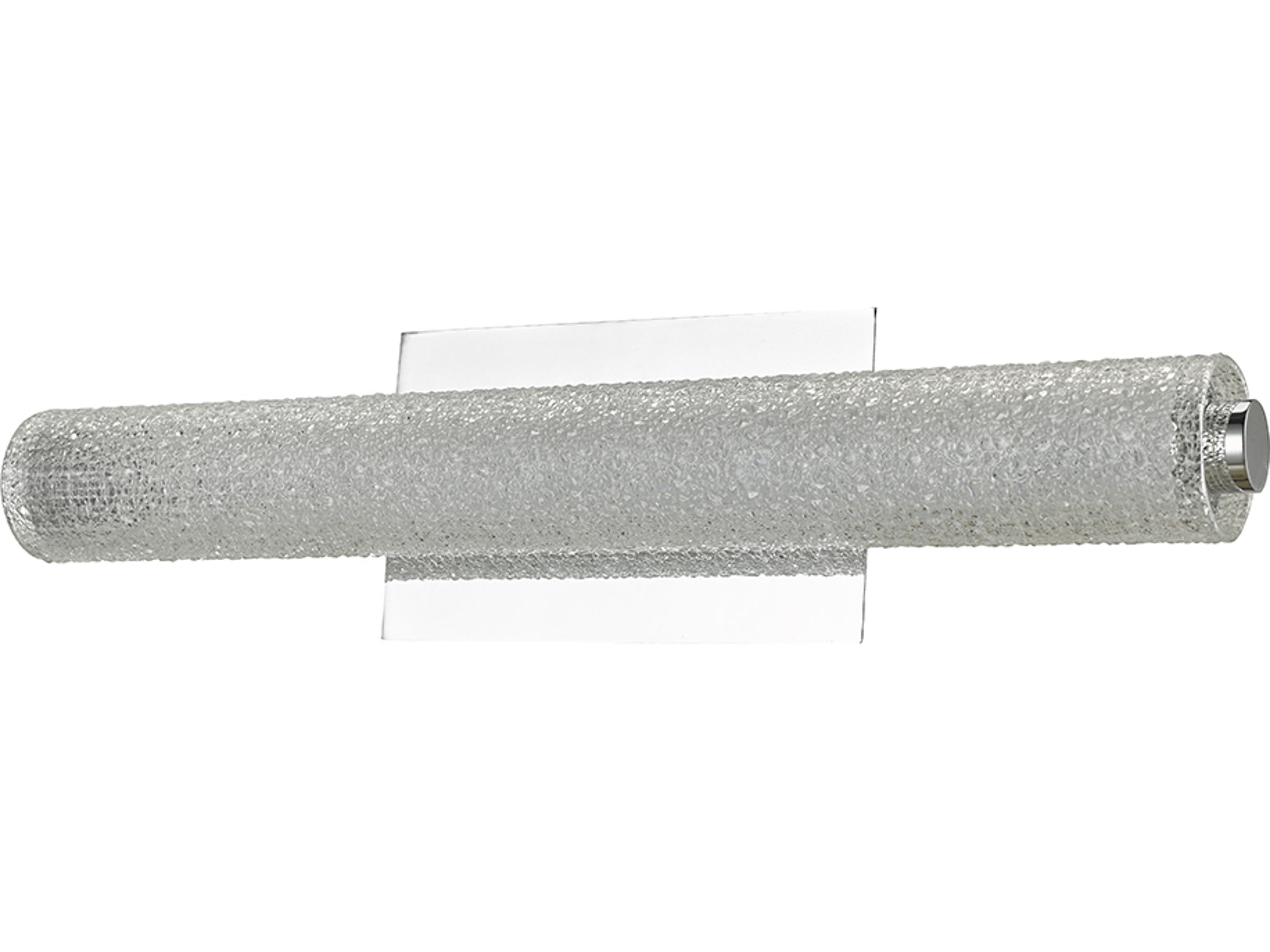 Abra Radius 1-Light Chrome Vanity Light