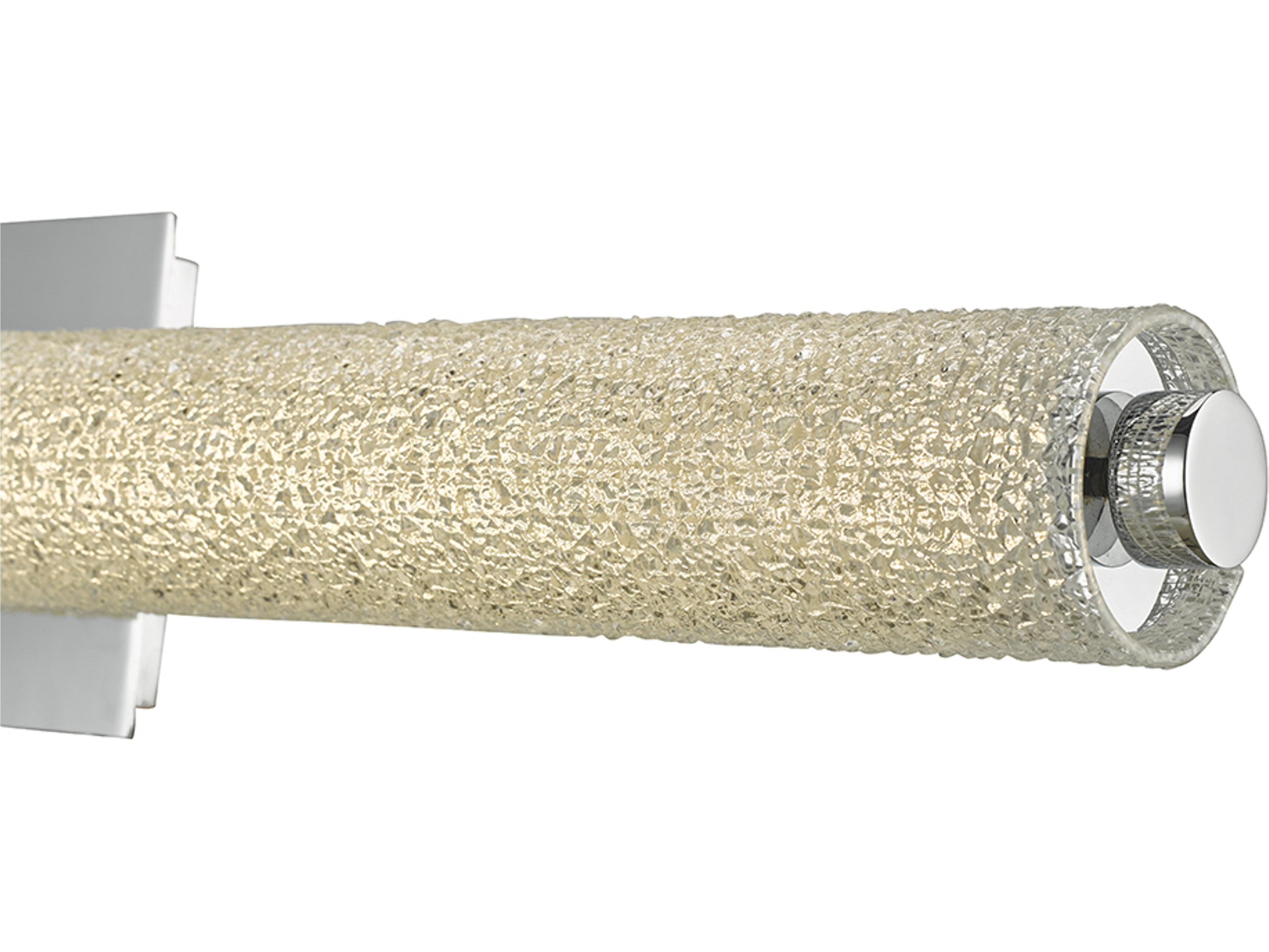 Abra Radius 1-Light Chrome Vanity Light