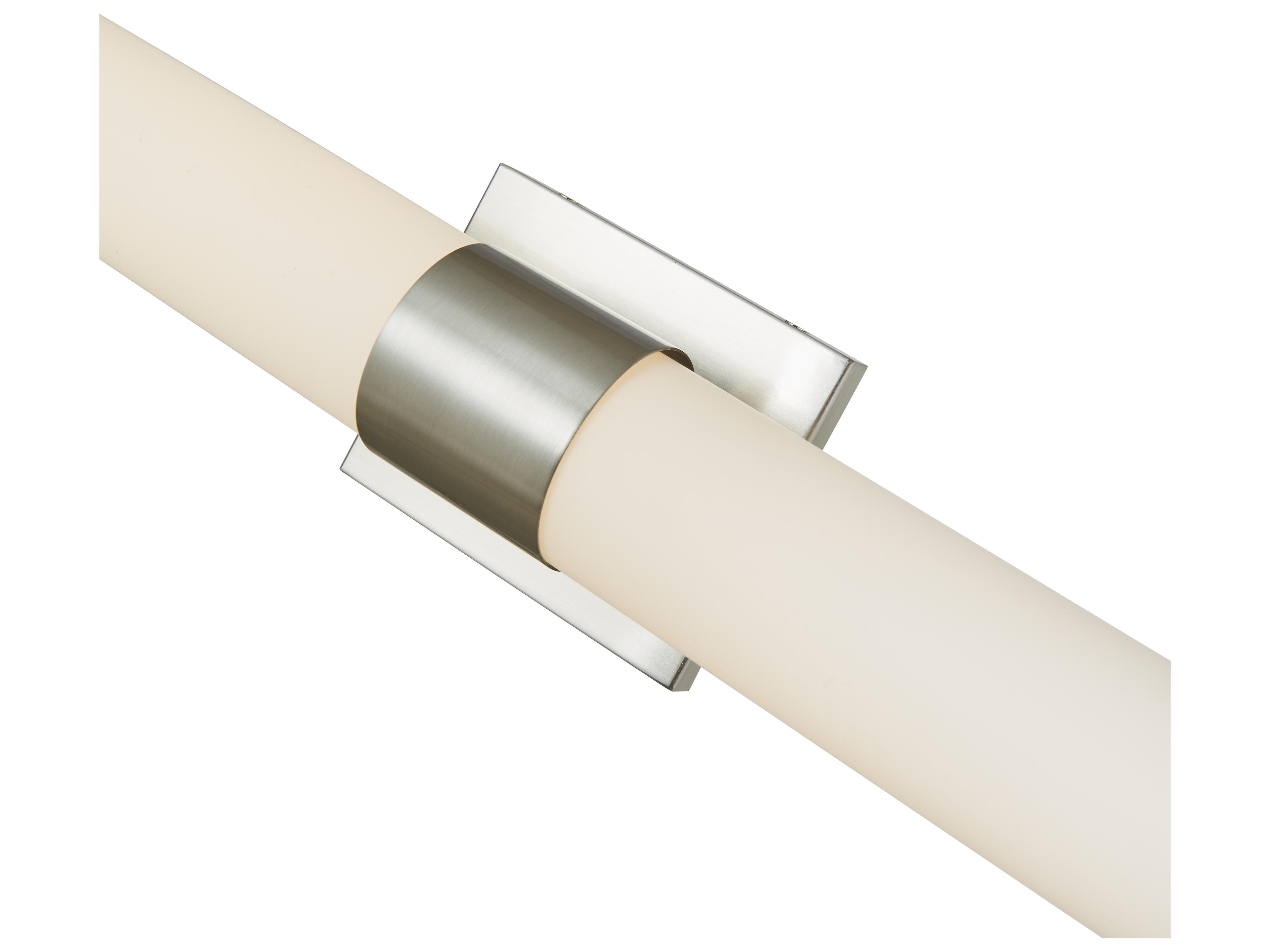 Abra Turbo 2-Light Brushed Nickel Vanity Light