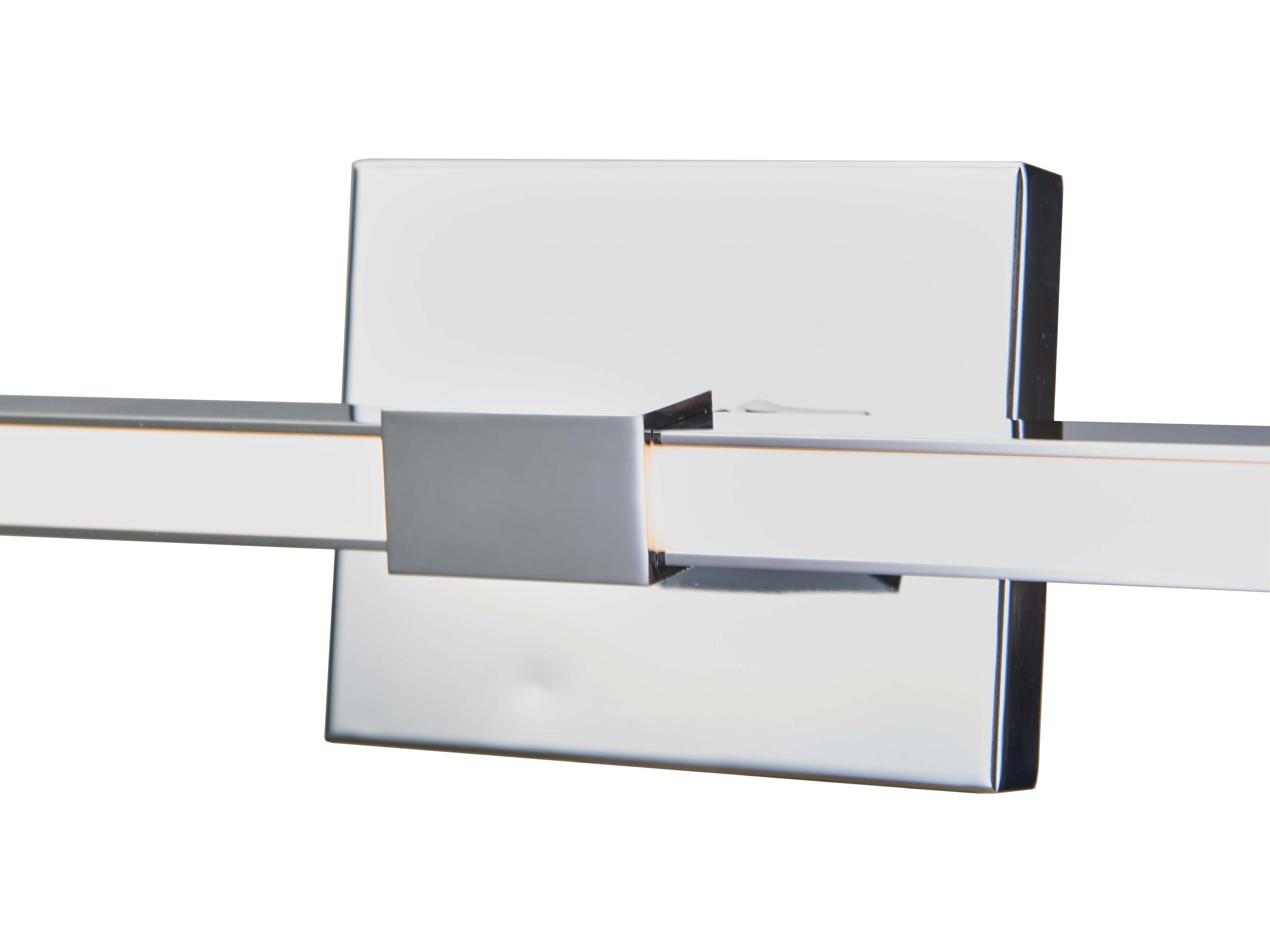 Abra Epee 1-Light Chrome Vanity Light