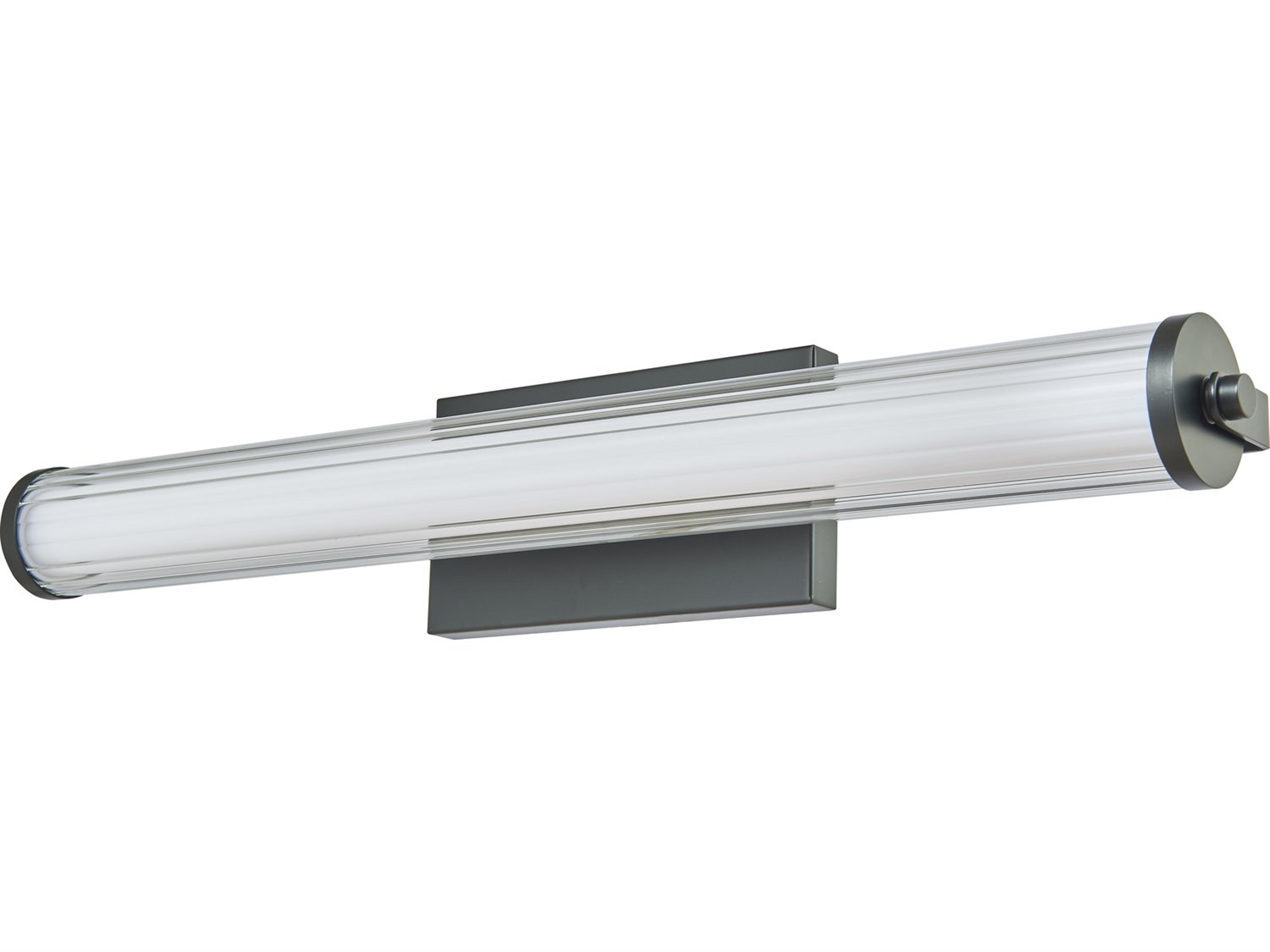 Abra Macie 1-Light Black Vanity Light