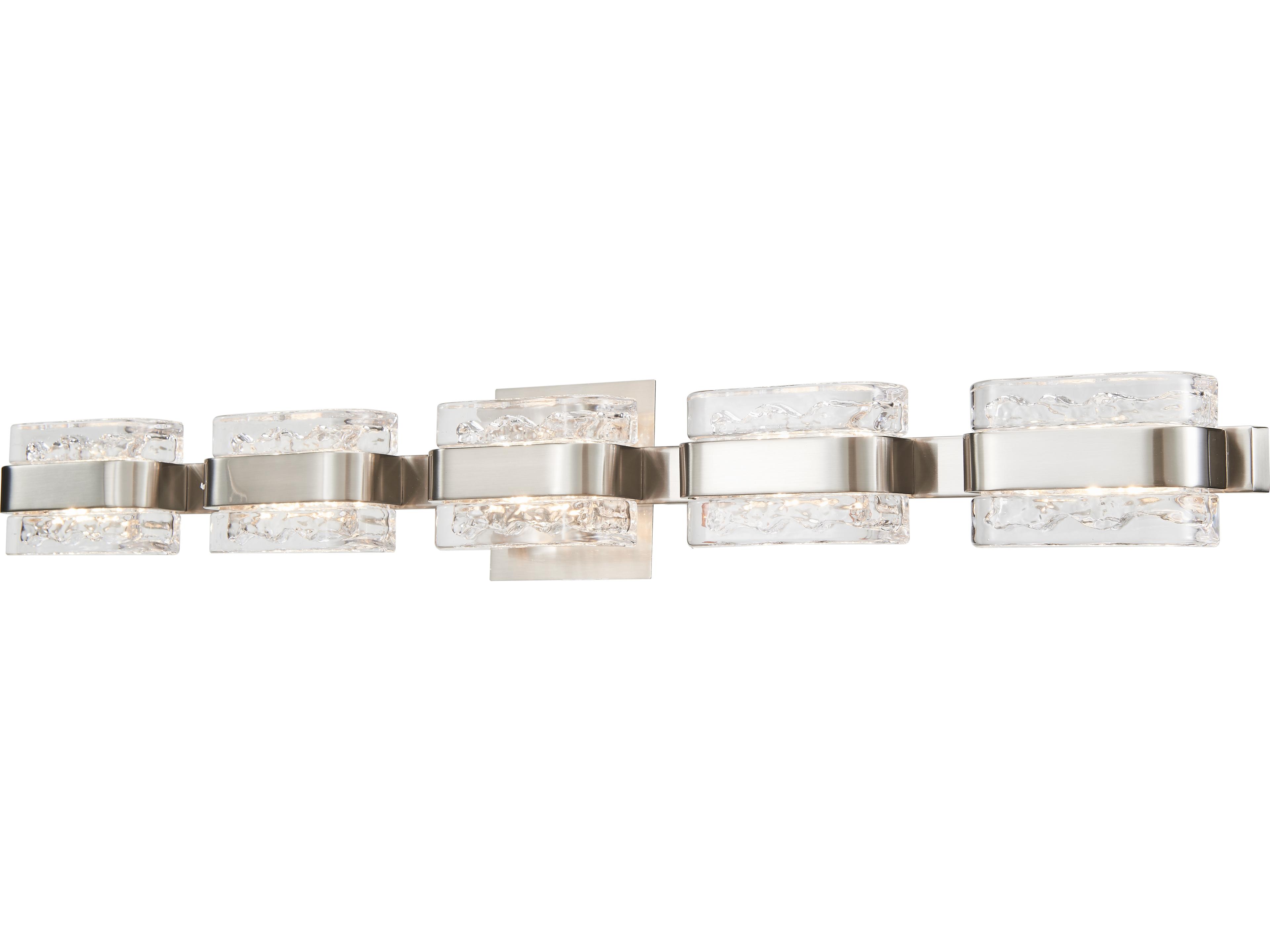 Abra Jojo 5-Light Brushed Nickel Vanity Light