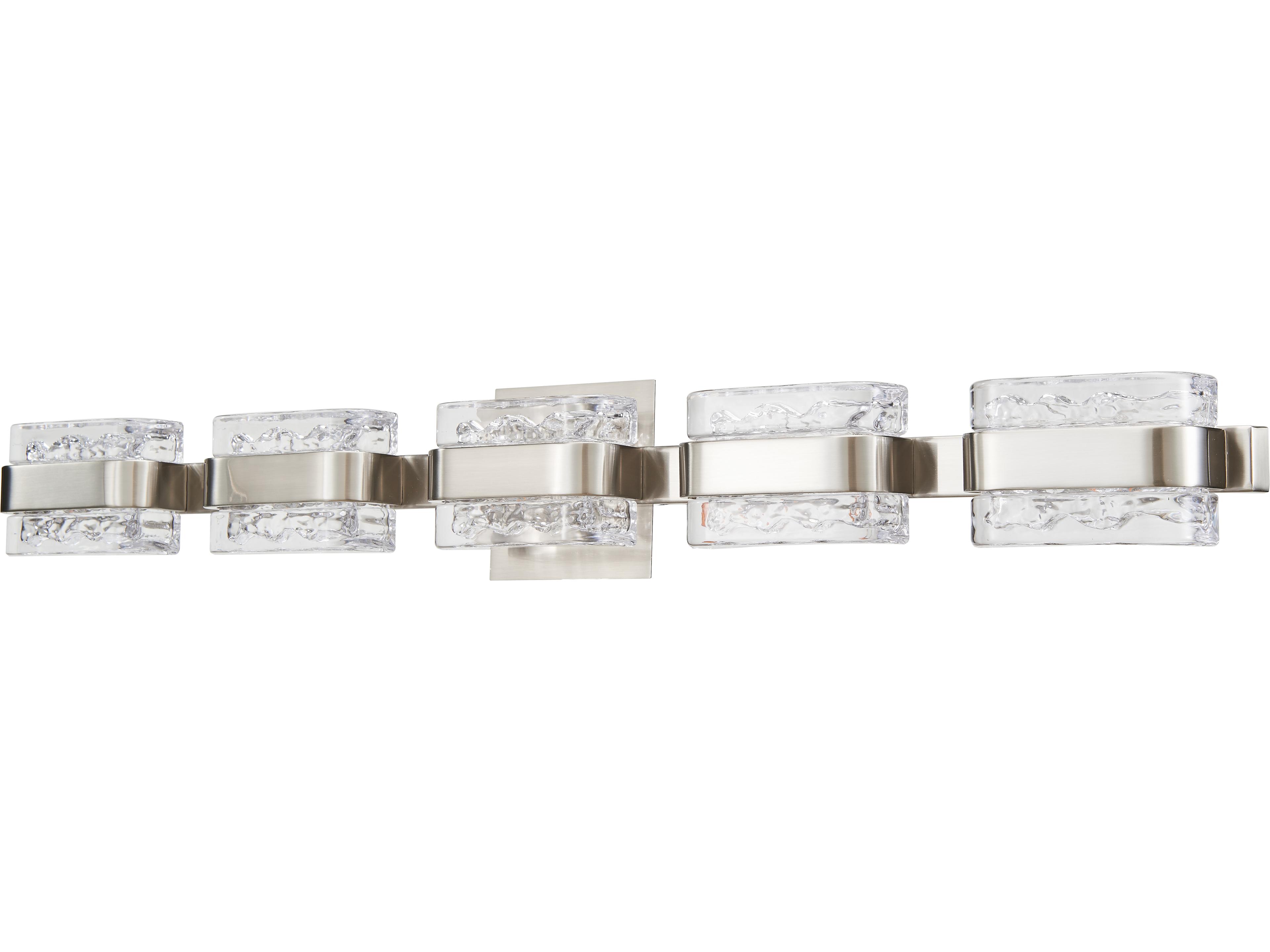 Abra Jojo 5-Light Brushed Nickel Vanity Light