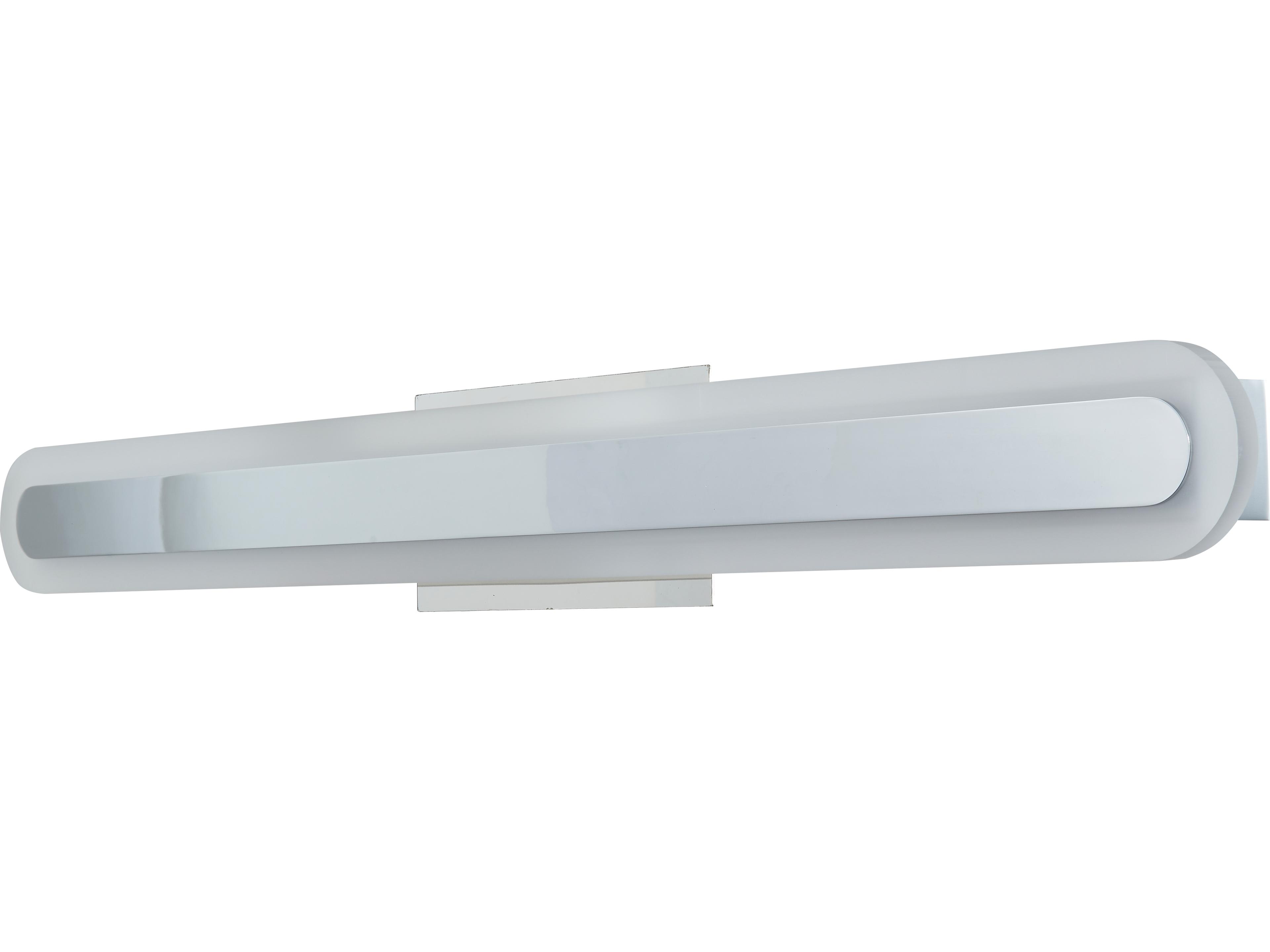 Abra Camy 1-Light Chrome Vanity Light