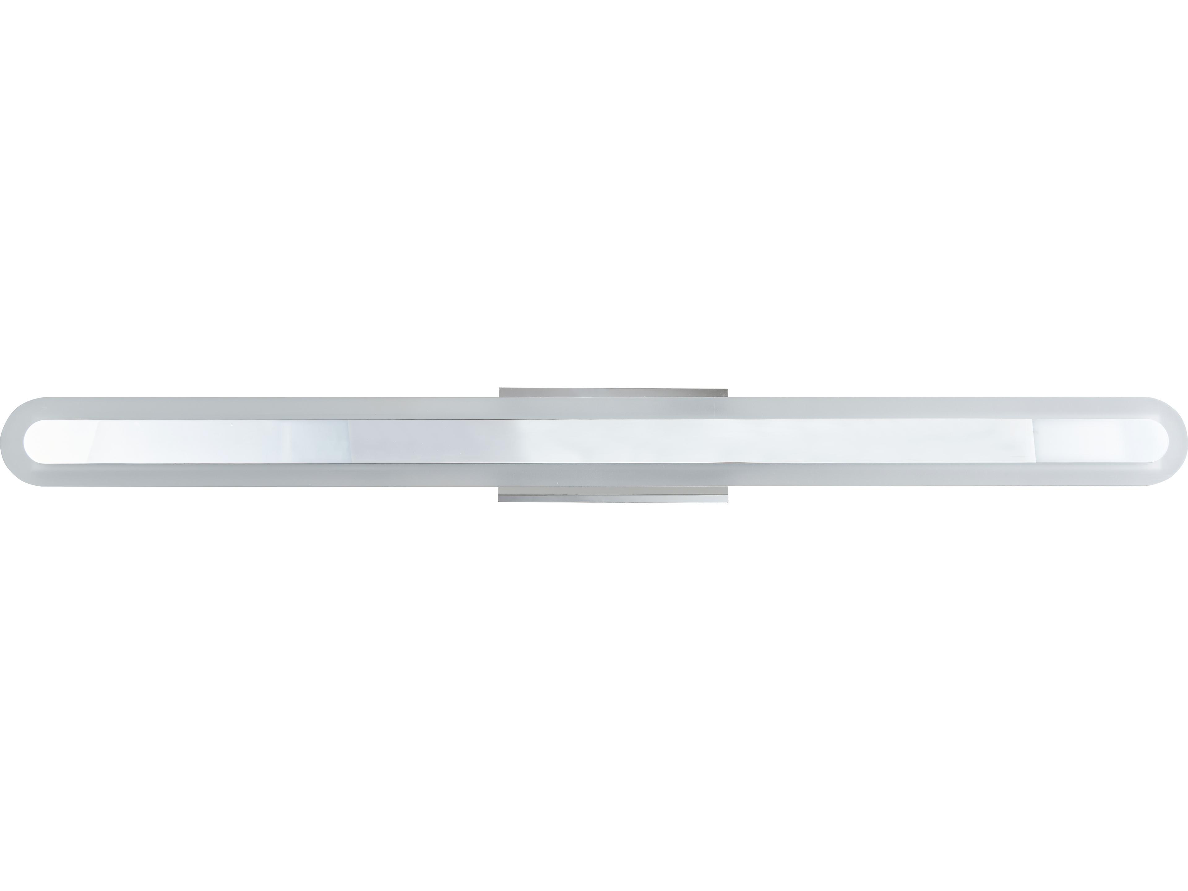 Abra Camy 1-Light Chrome Vanity Light