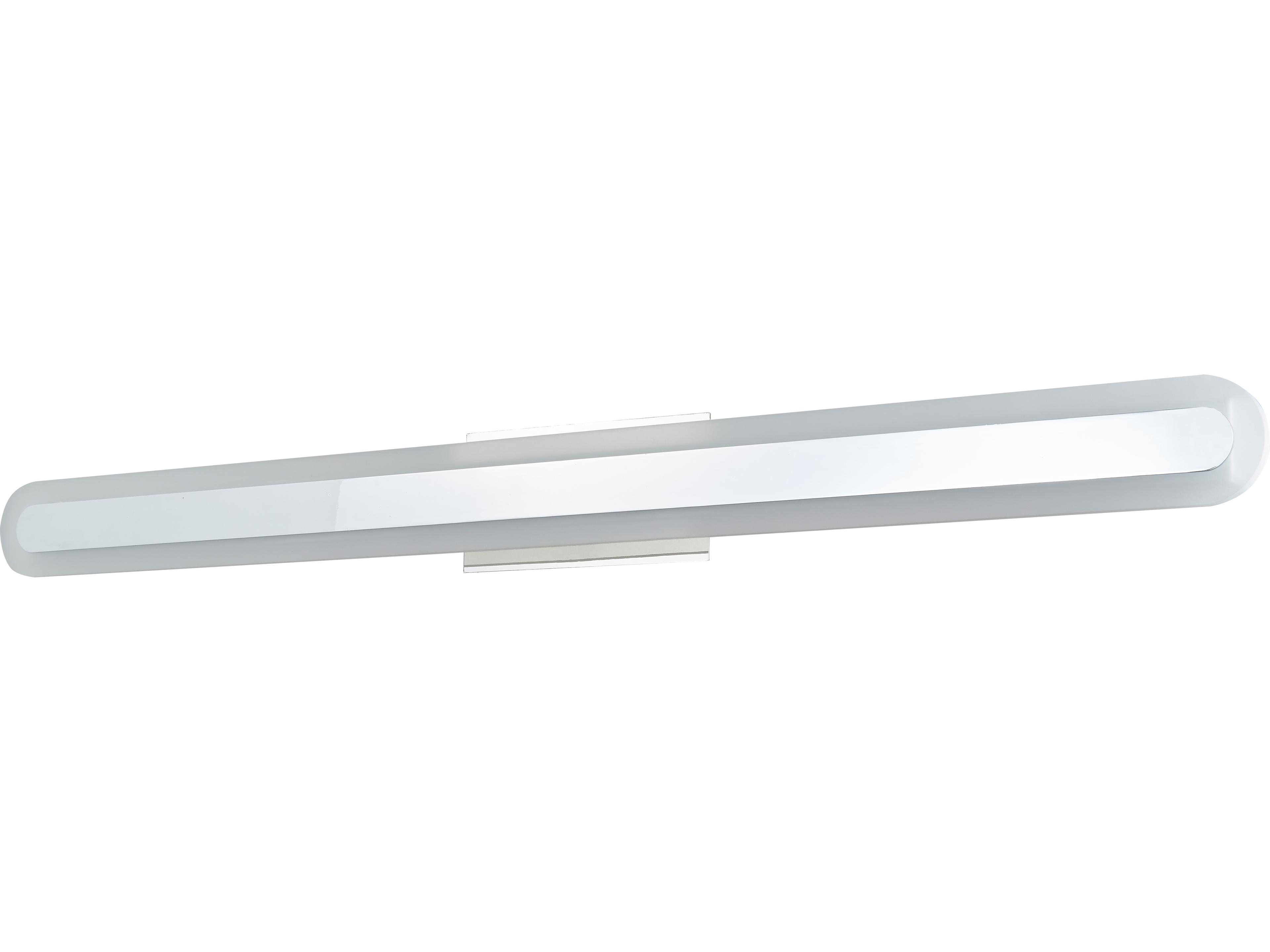 Abra Camy 1-Light Chrome Vanity Light